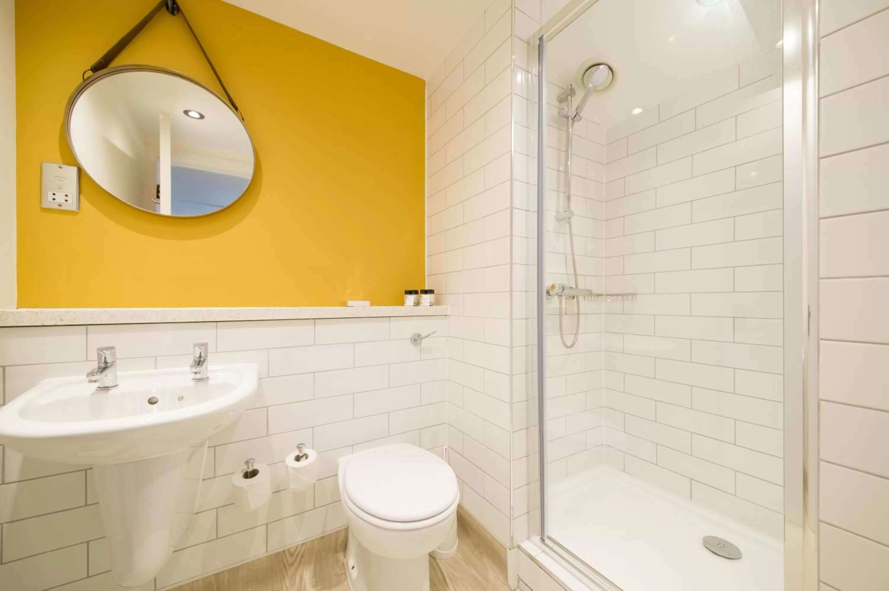 Shower, Bathroom in The Snowy Owl by Innkeeper's Collection