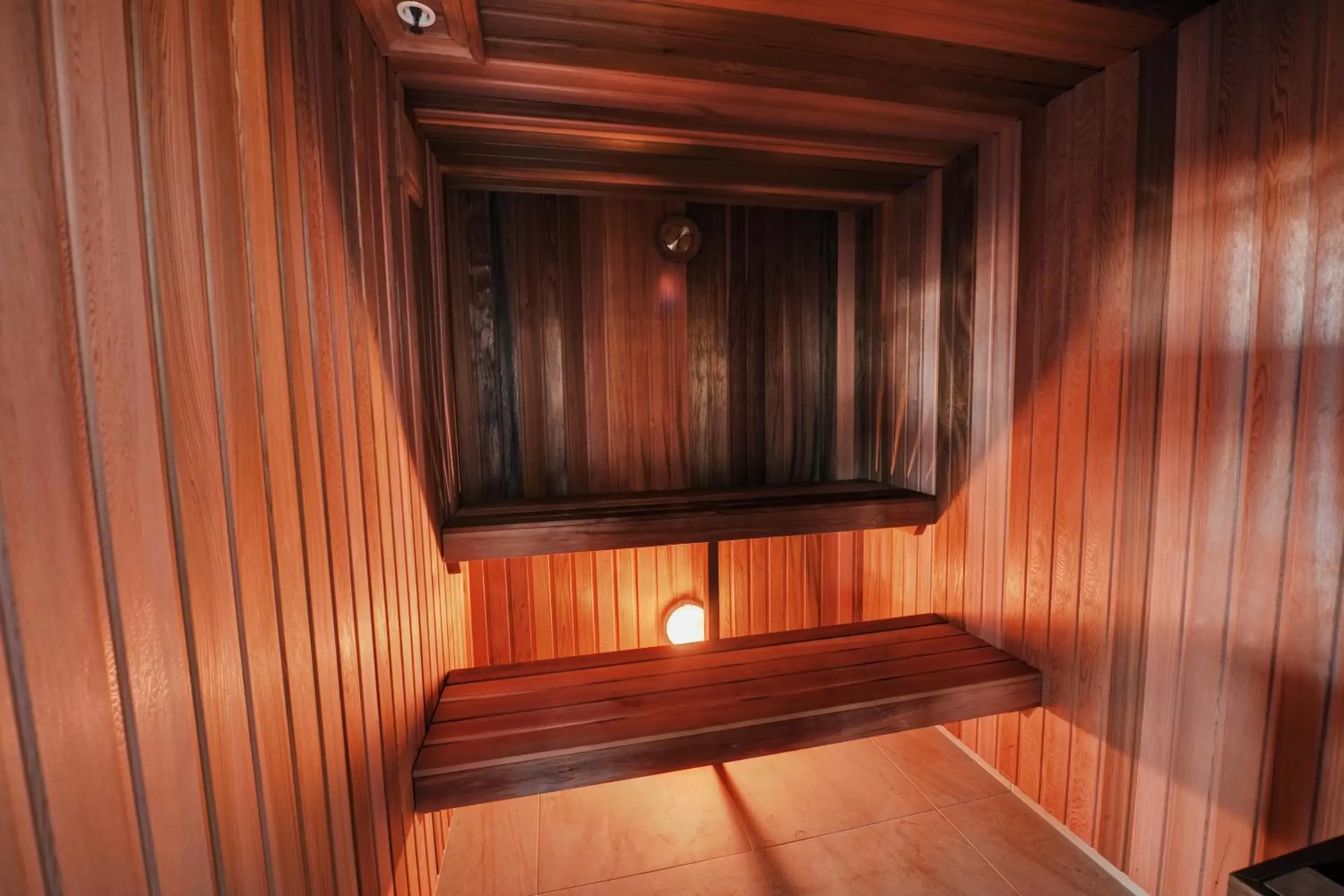 Sauna in Belise Apartments