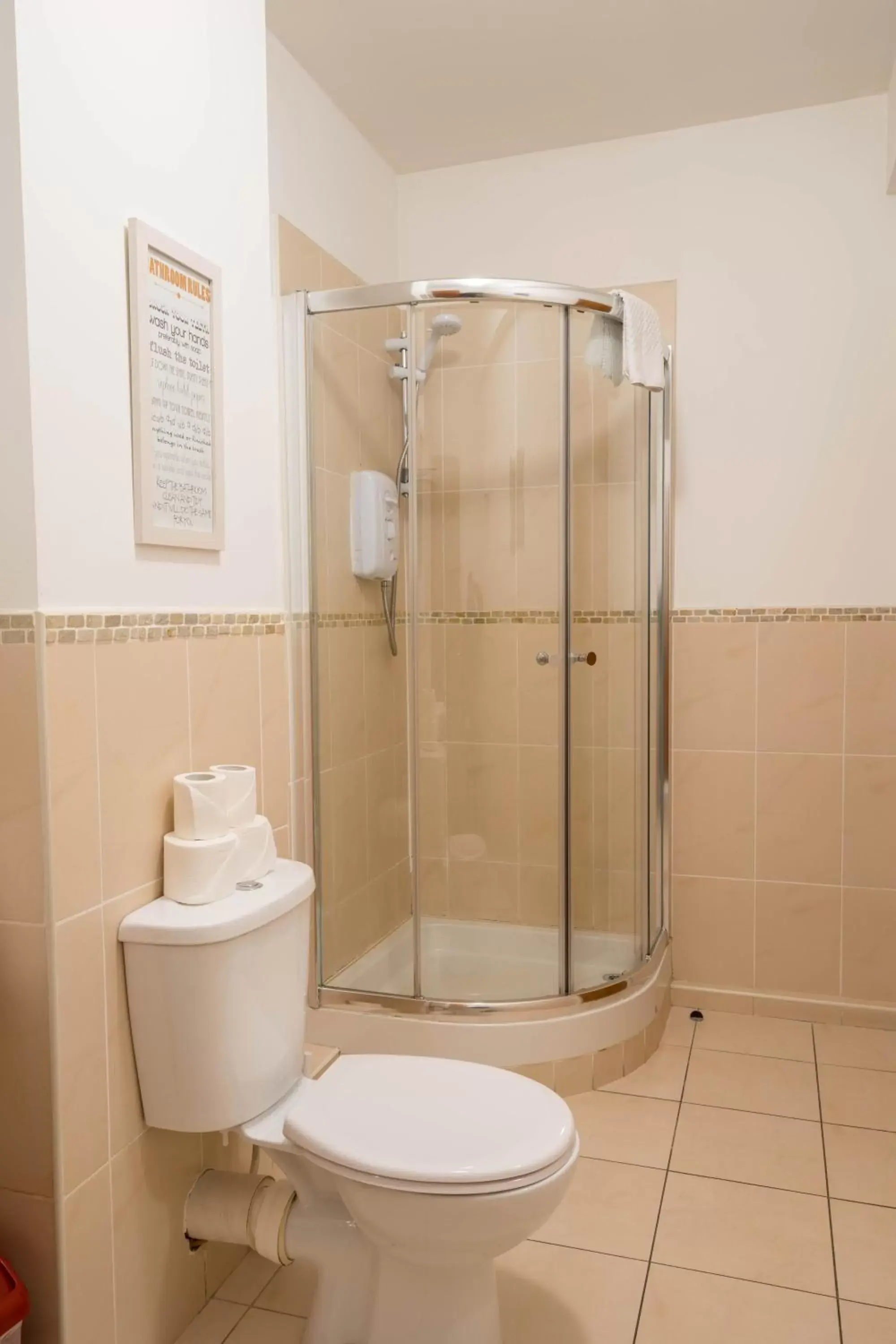 Shower, Bathroom in The Courtyard Apartments