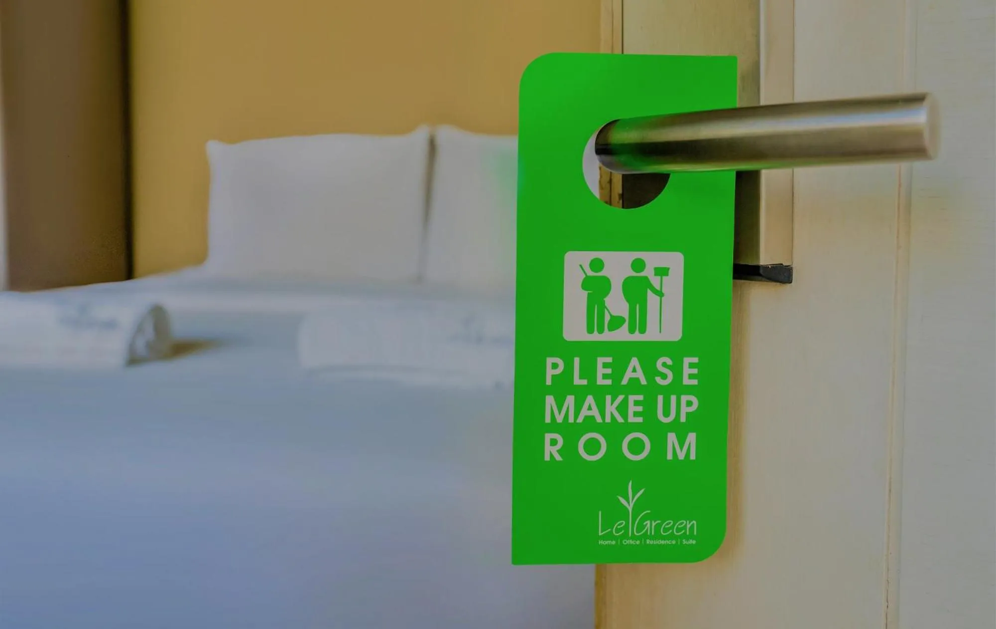 Bed in LeGreen Suite Penjernihan