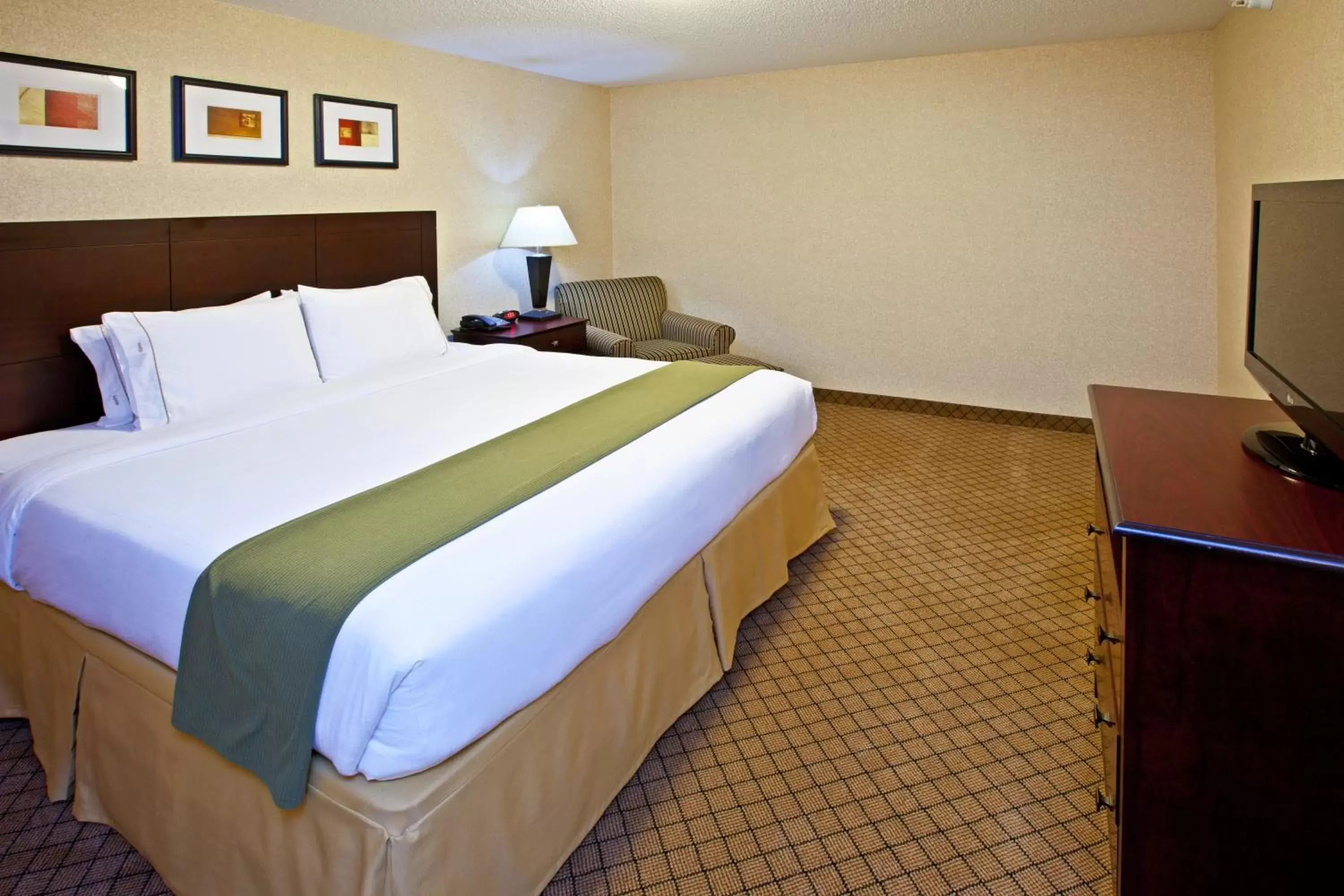 Bedroom, Bed in Holiday Inn Express Hotel & Suites Anderson, an IHG Hotel