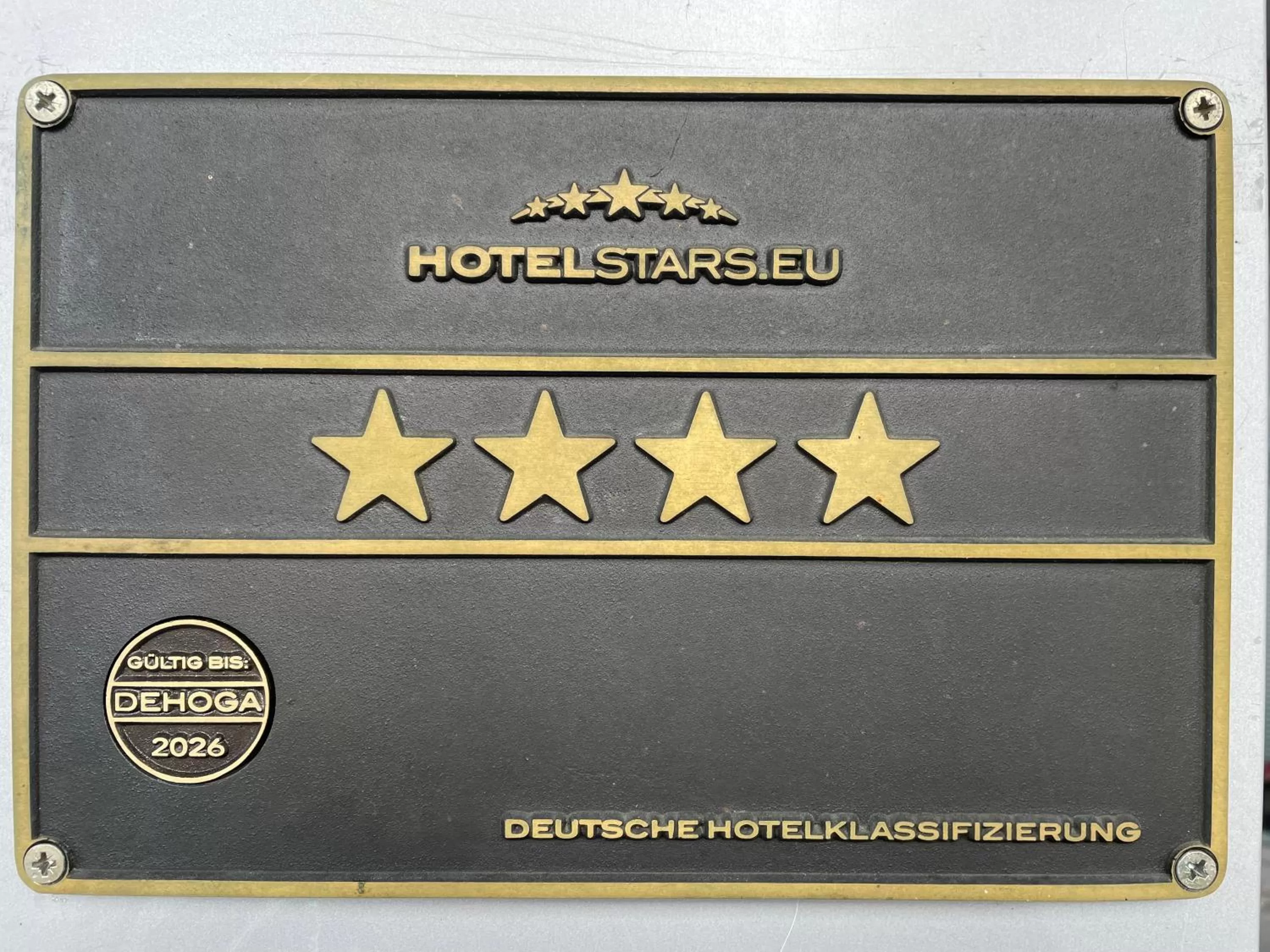 Certificate/Award in Centrale Hotel und Restaurant