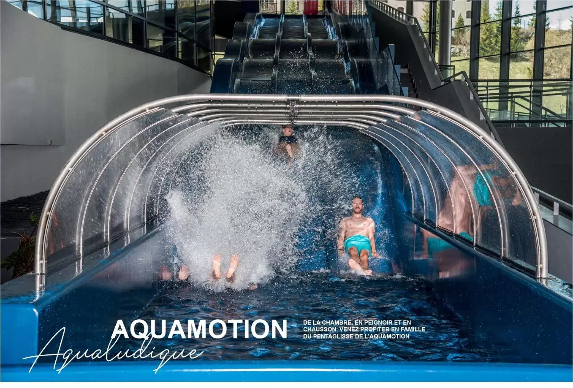 Aqua park in Ecrin Blanc Resort Courchevel