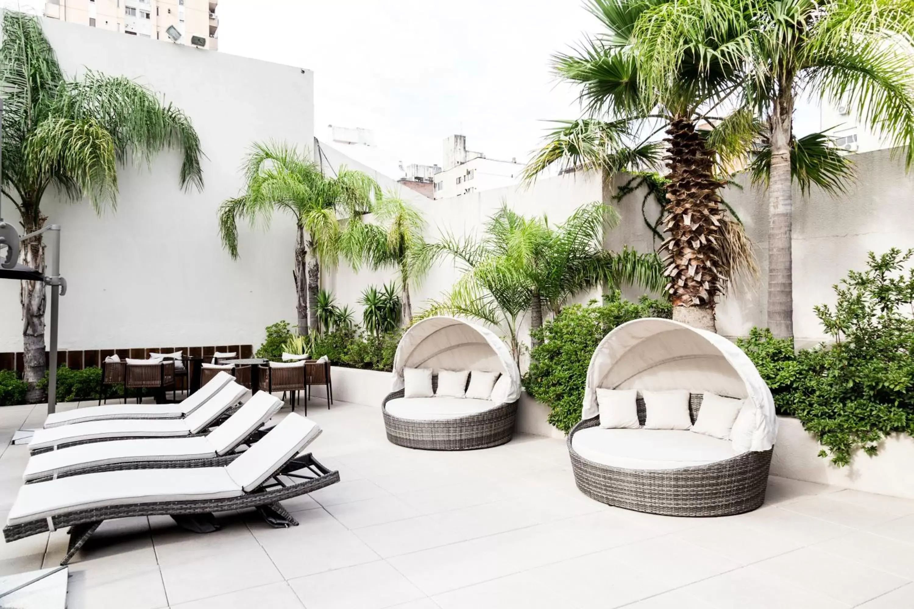 Balcony/Terrace in Holiday Inn Rosario, an IHG Hotel