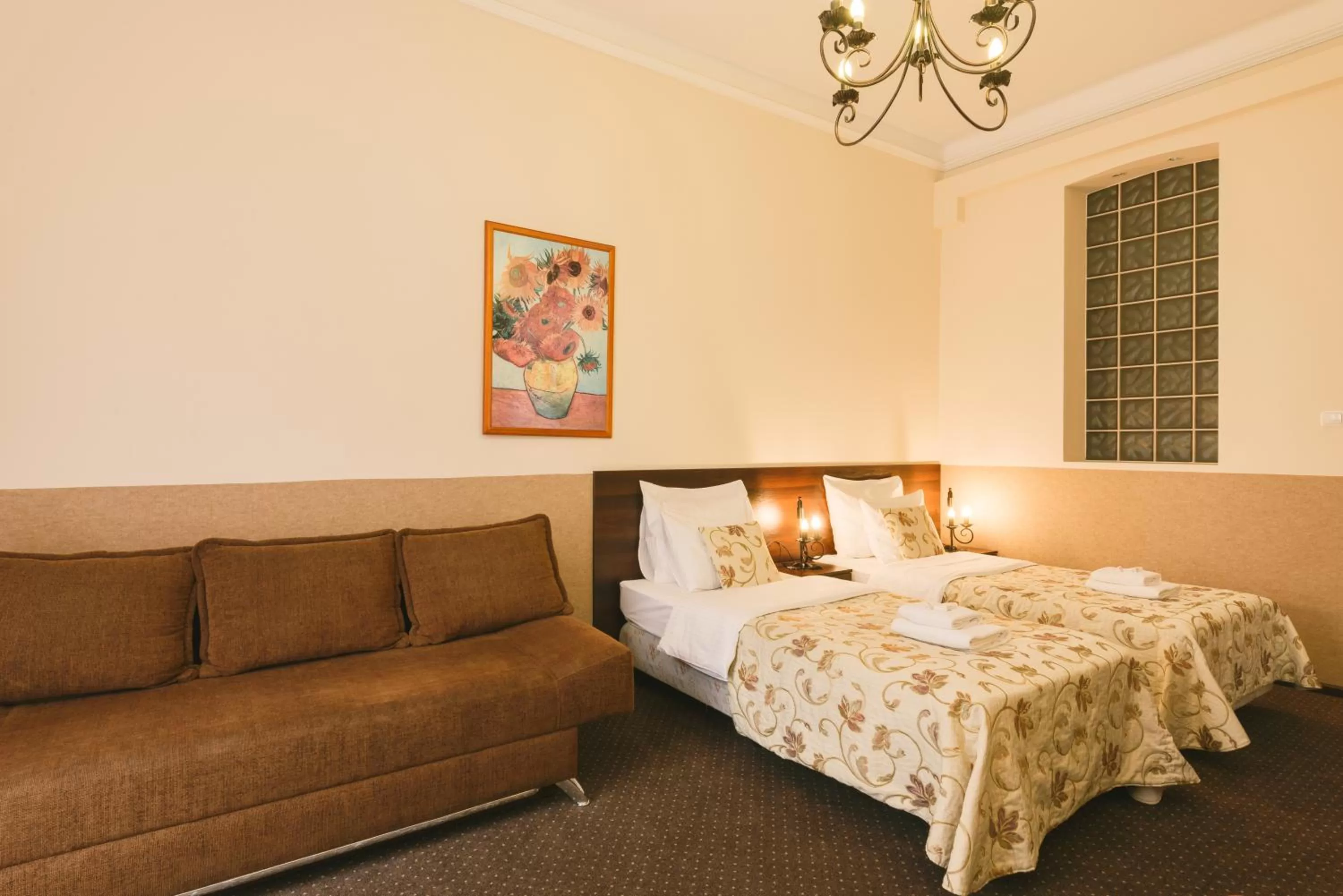 Bed in Abella Suites & Apartments by Artery Hotels