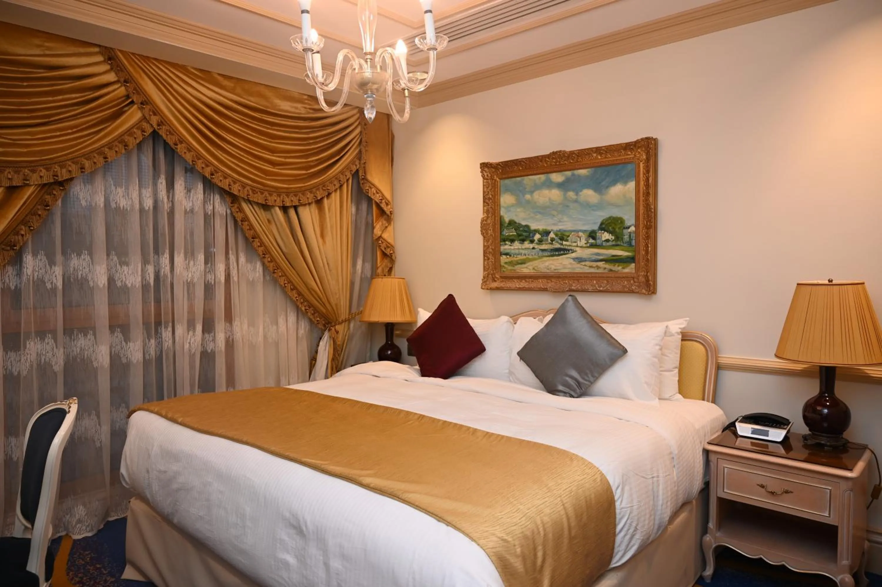 Bed in Dar Al Taqwa Hotel