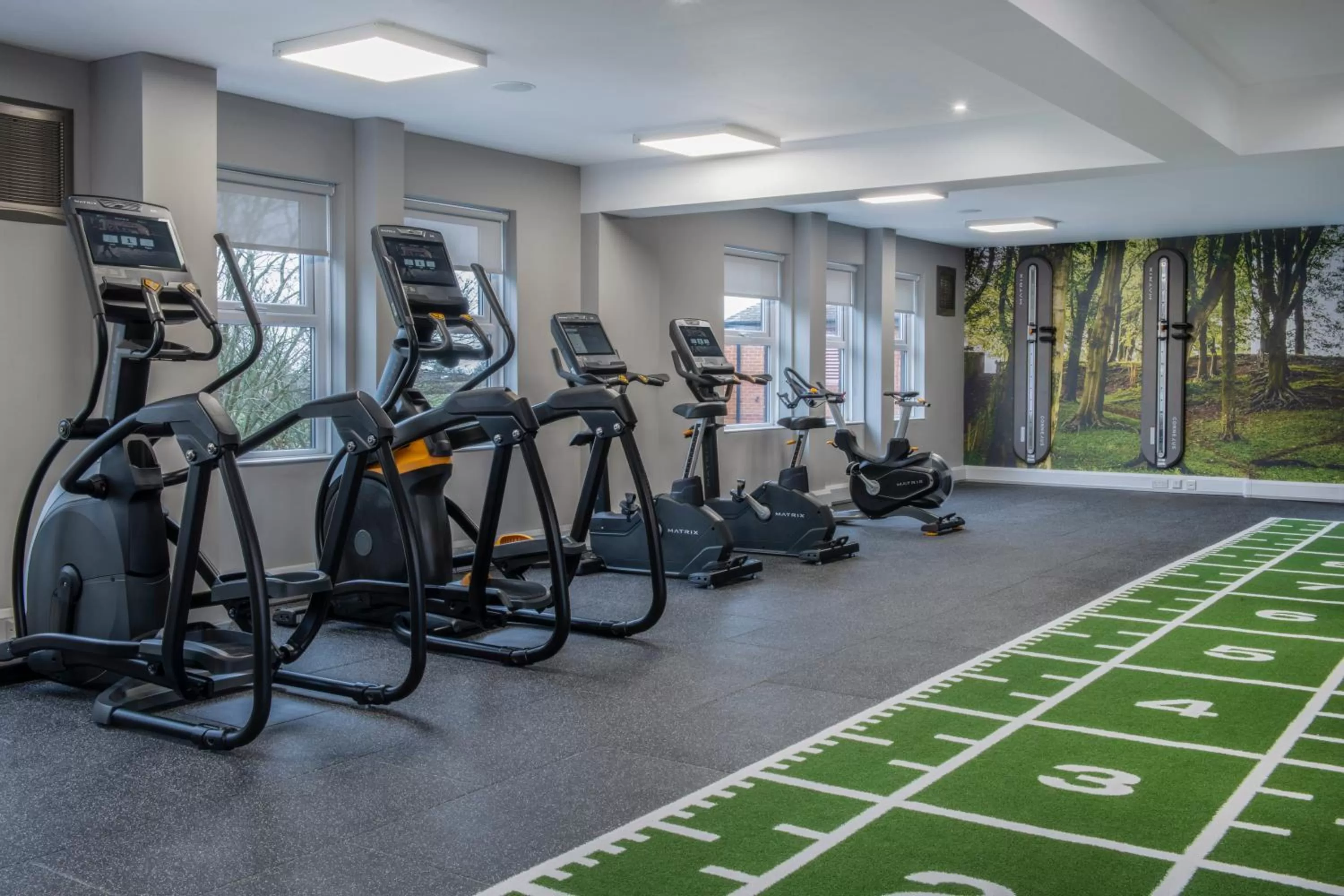 Fitness centre/facilities in Horwood House Hotel