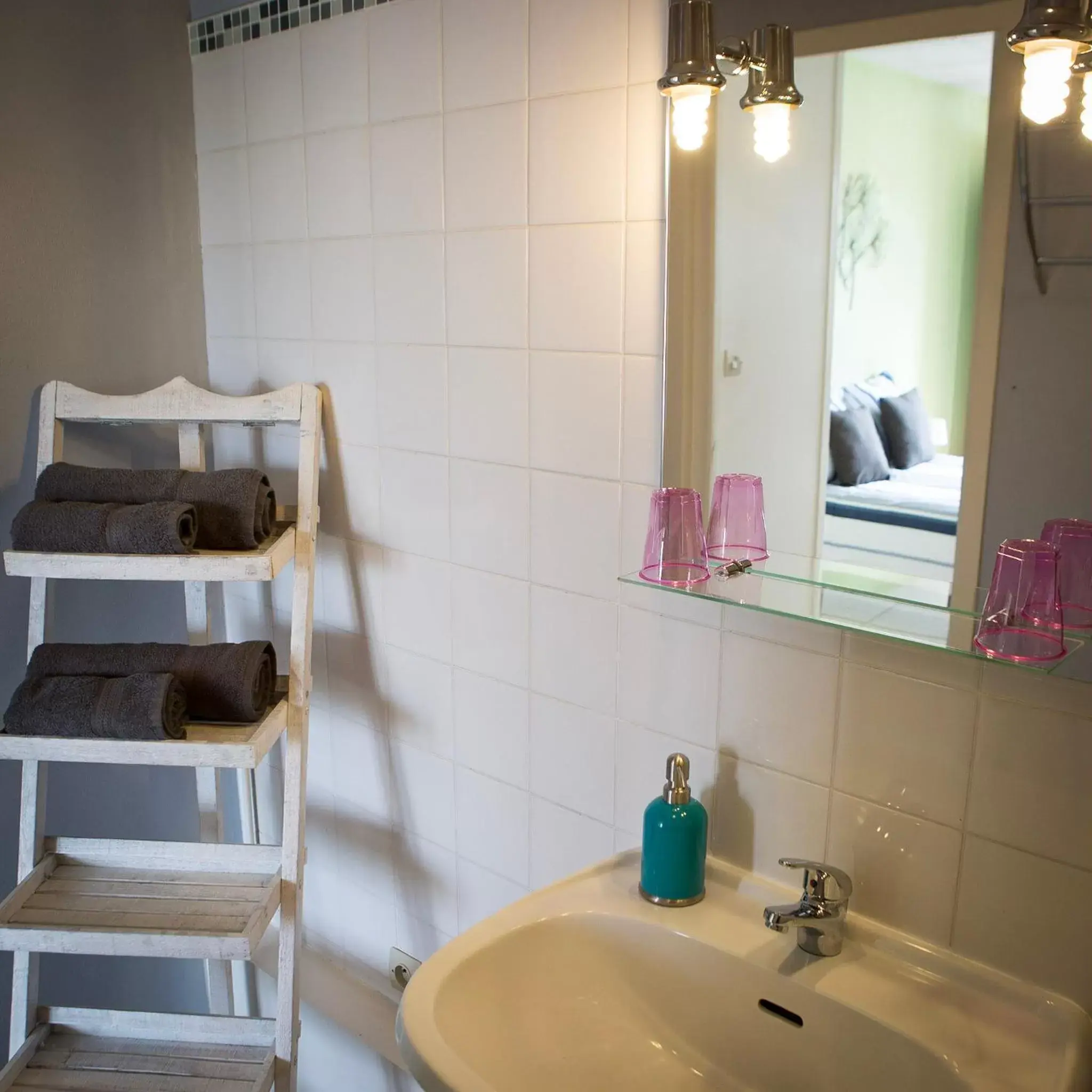 Bathroom in Studios étape du Lac