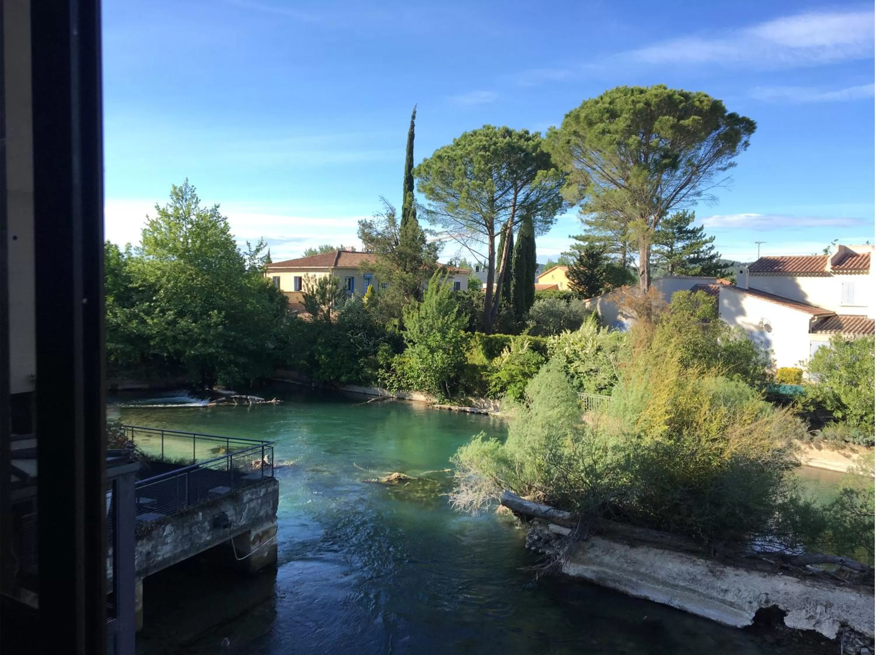 River view in Hotel Cantosorgue
