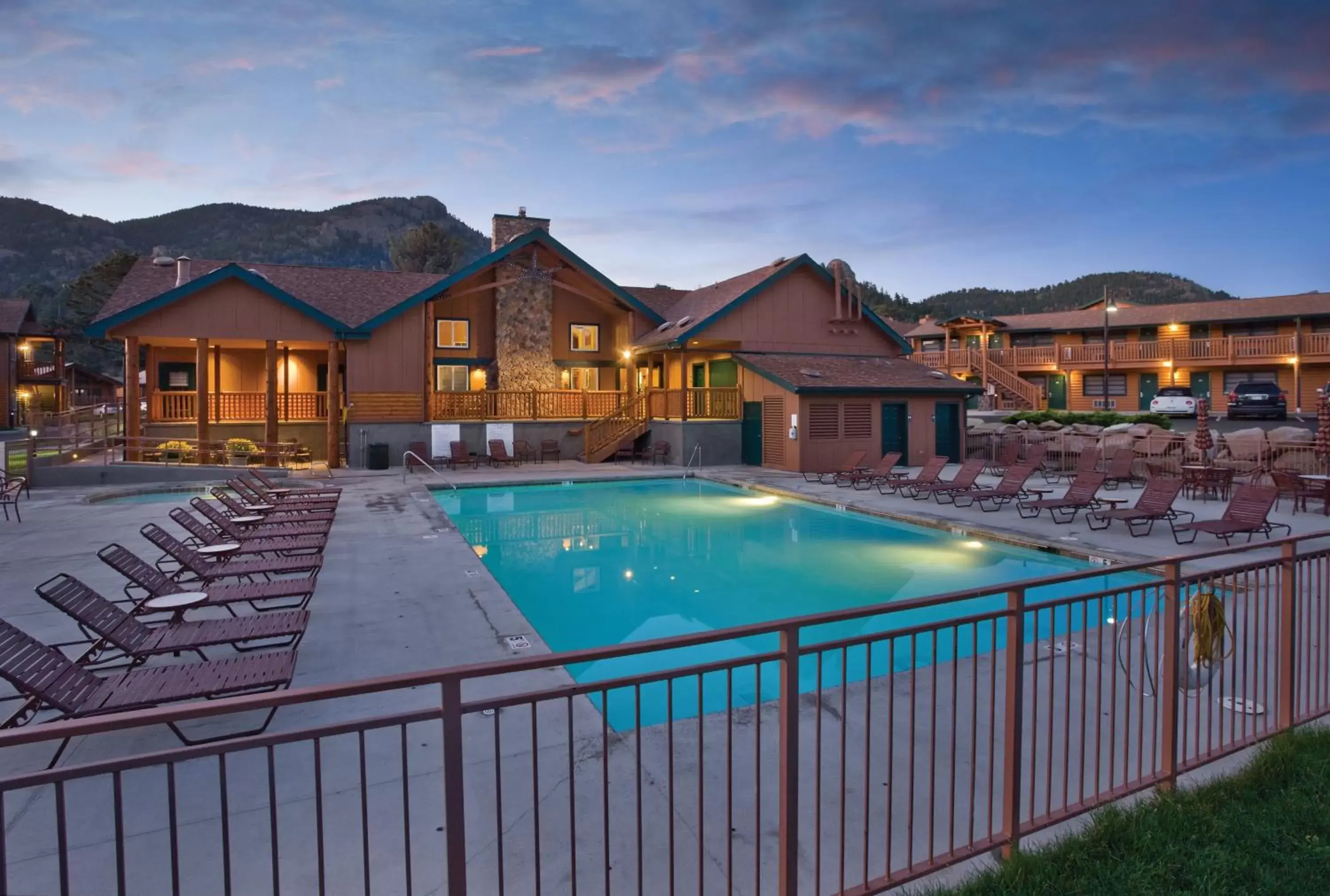 Swimming pool in WorldMark Estes Park