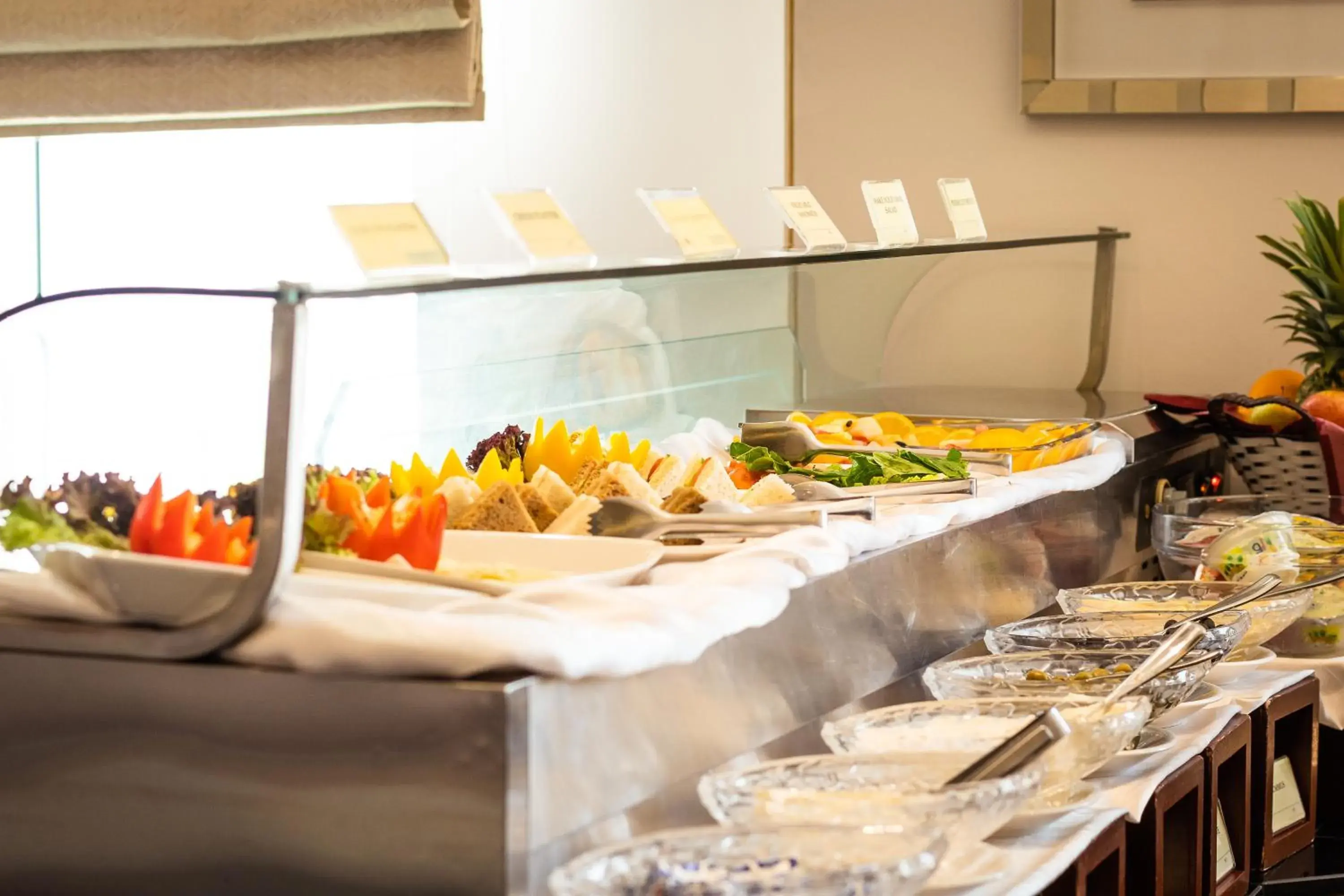 Buffet breakfast, Food in The Platinum Hotel
