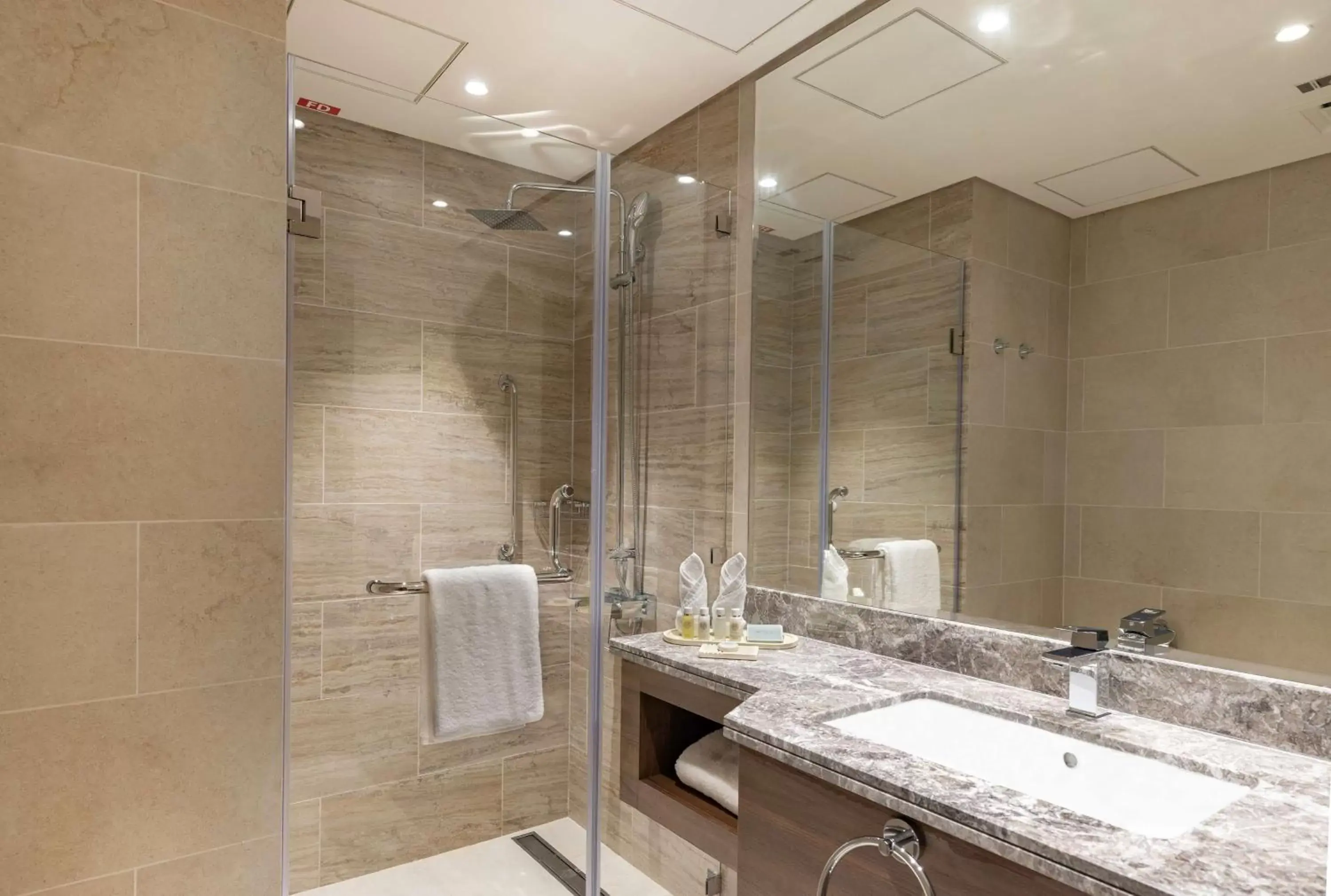 Bathroom in DoubleTree by Hilton Doha Downtown