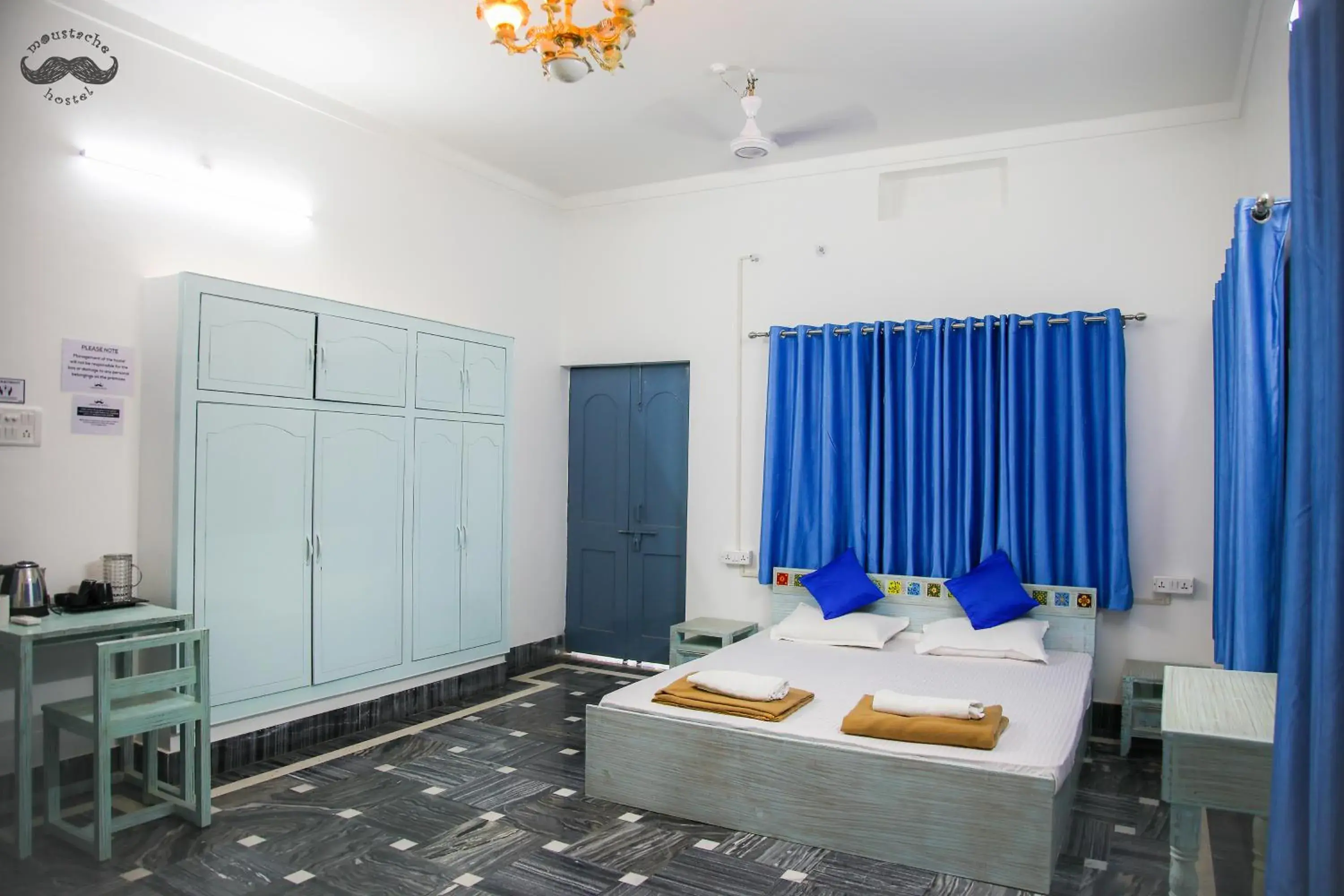 Bed in Moustache Hostel Varanasi