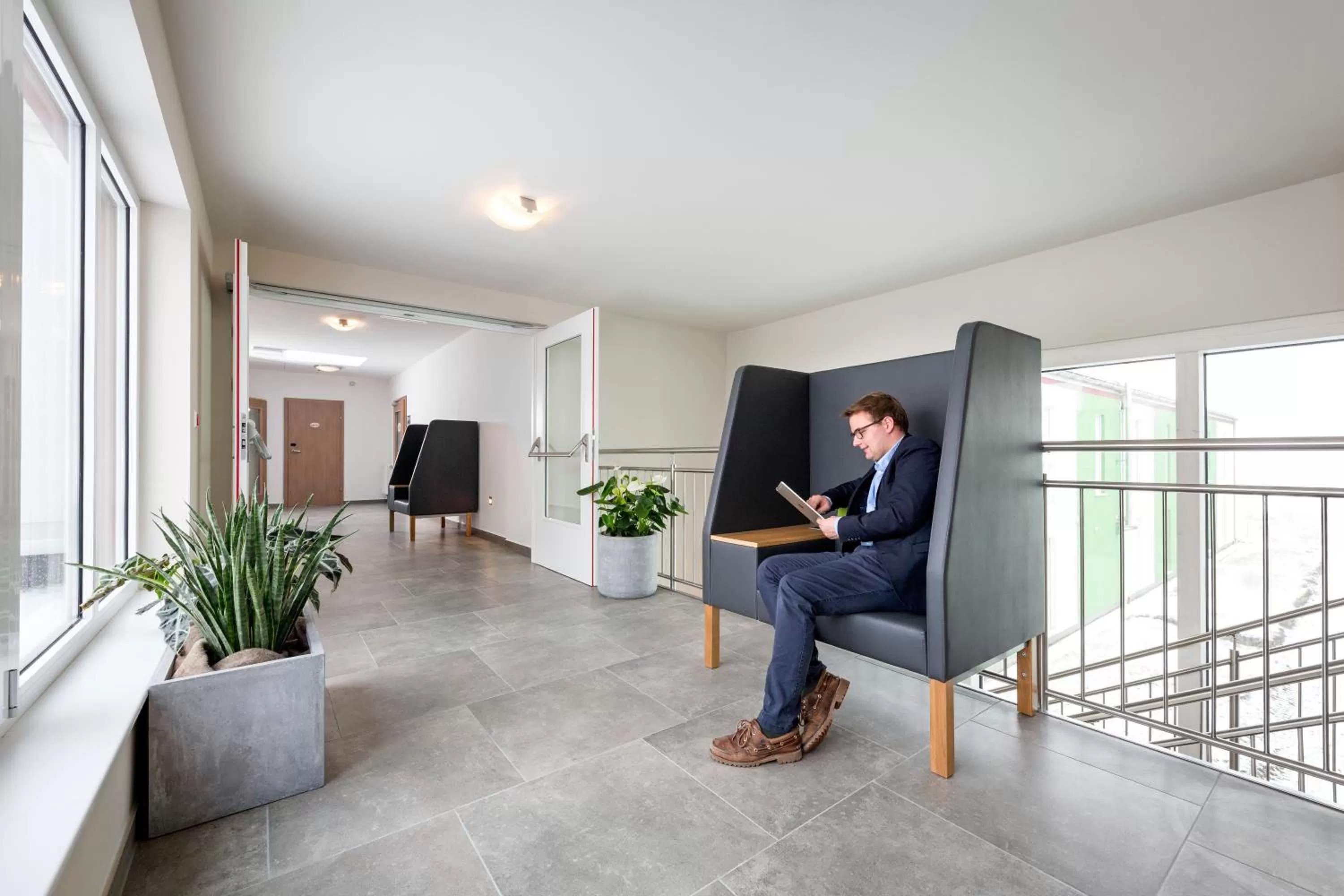 Lobby or reception in Cleverhotel