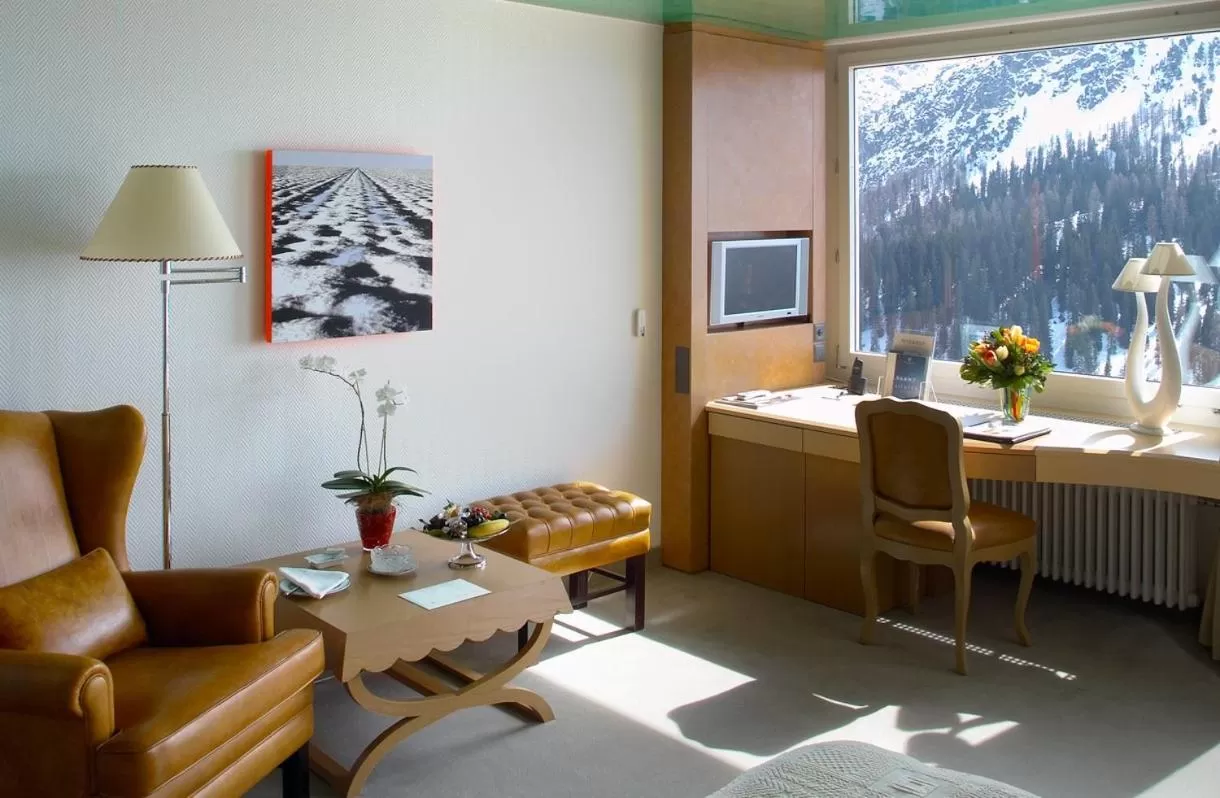 Natural landscape in Tschuggen Grand Hotel - The Leading Hotels of the World