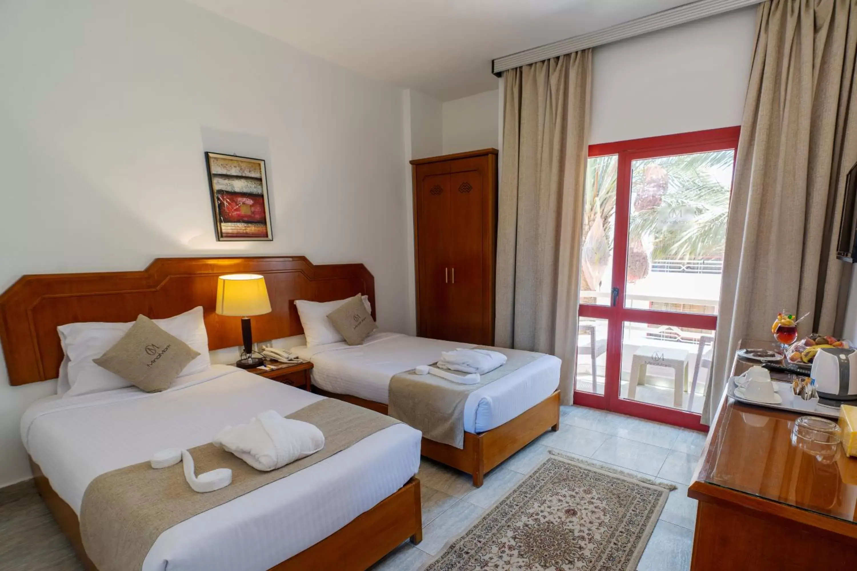 Bedroom, Bed in MinaMark Beach Resort for Families and Couples Only