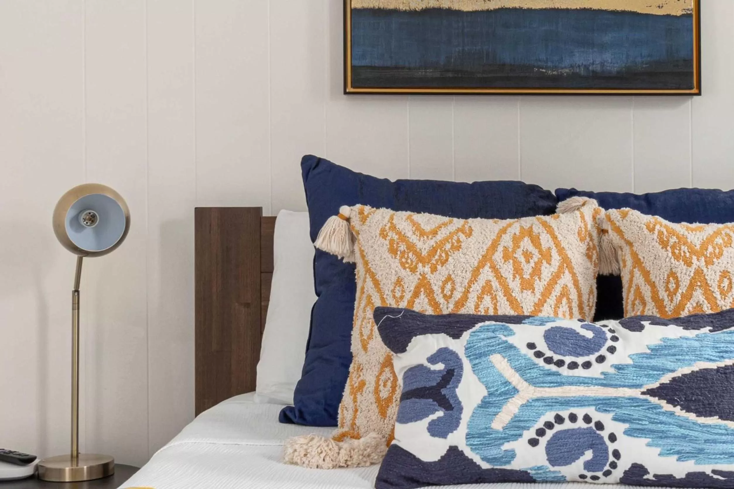 Decorative detail, Bed in The Beverly