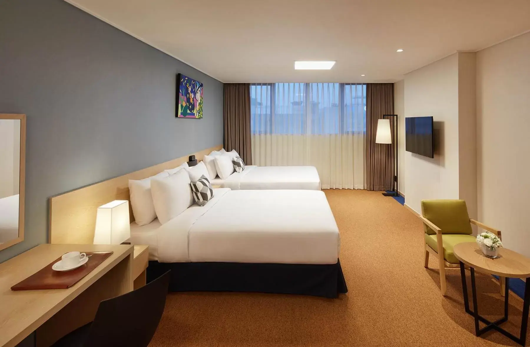 Shower, Bed in Days Hotel & Suites by Wyndham Incheon Airport