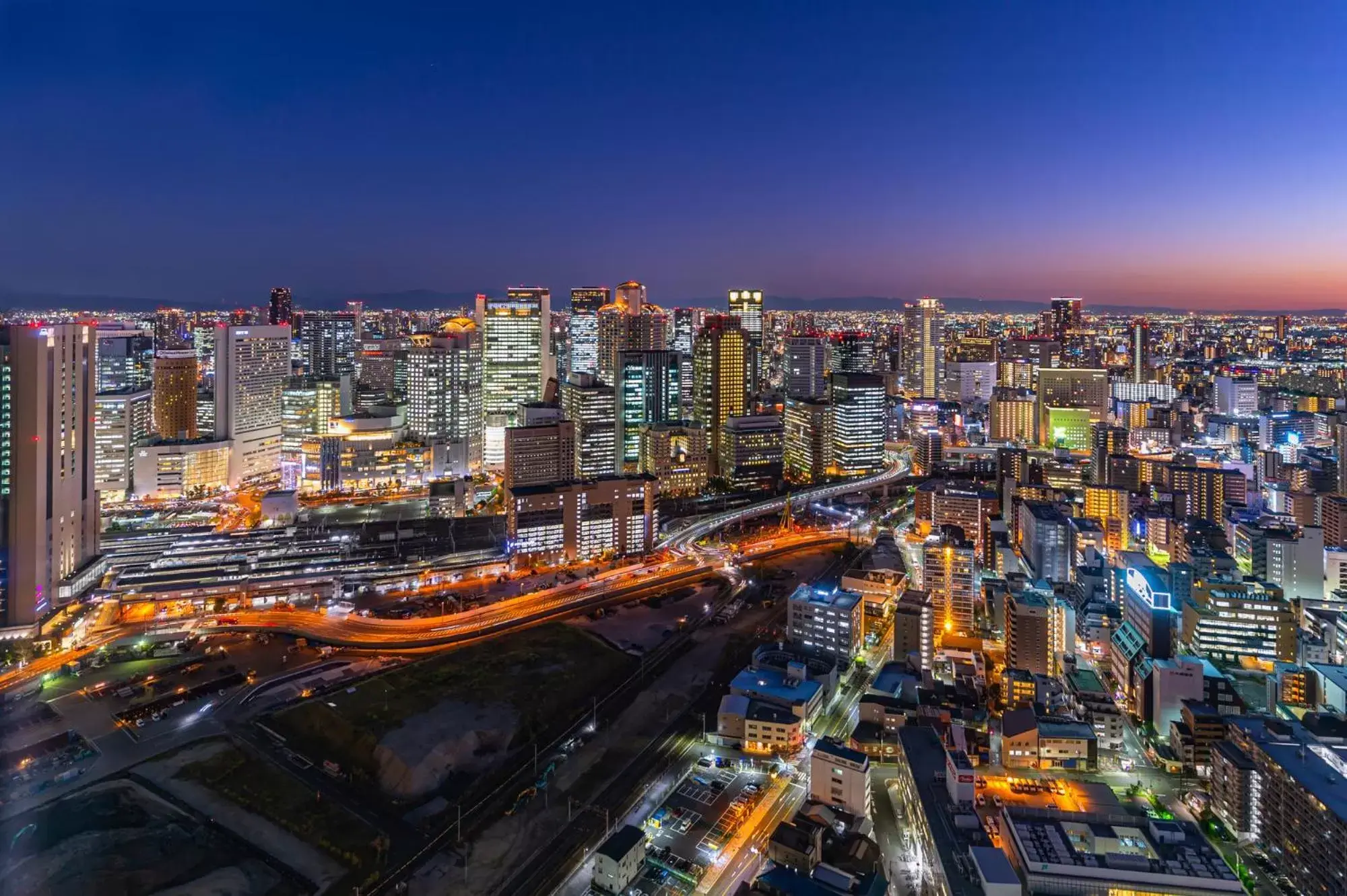 City view, Bird's-eye View in Tabist Hotel Asiato Namba