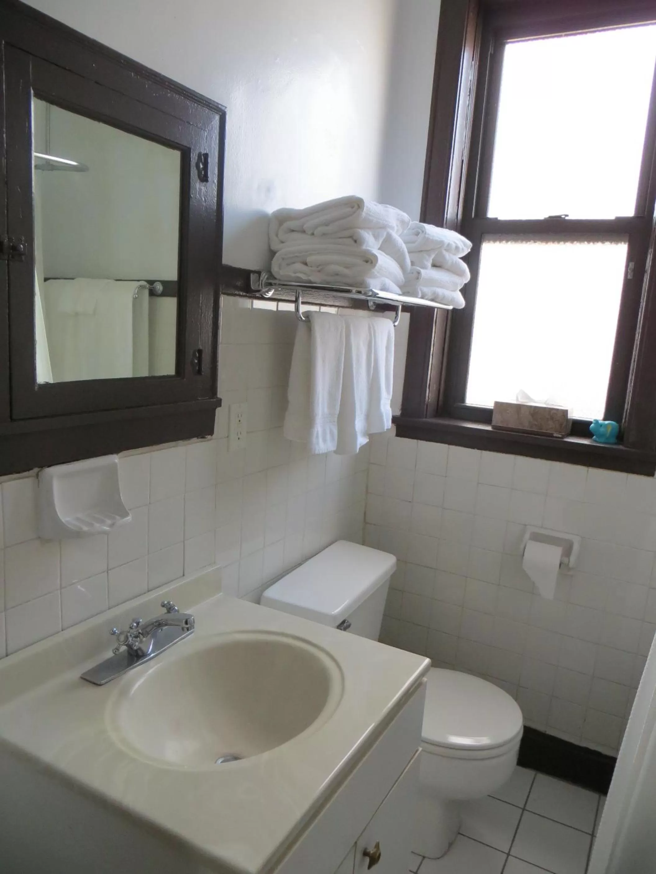 Toilet, Bathroom in The Polo Inn Bridgeport U.S.A.