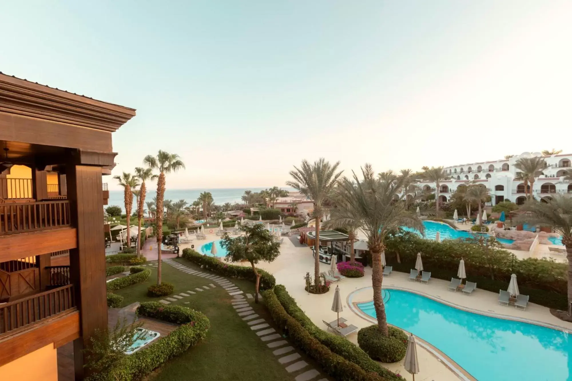 Natural landscape, Pool View in Royal Savoy Sharm El Sheikh