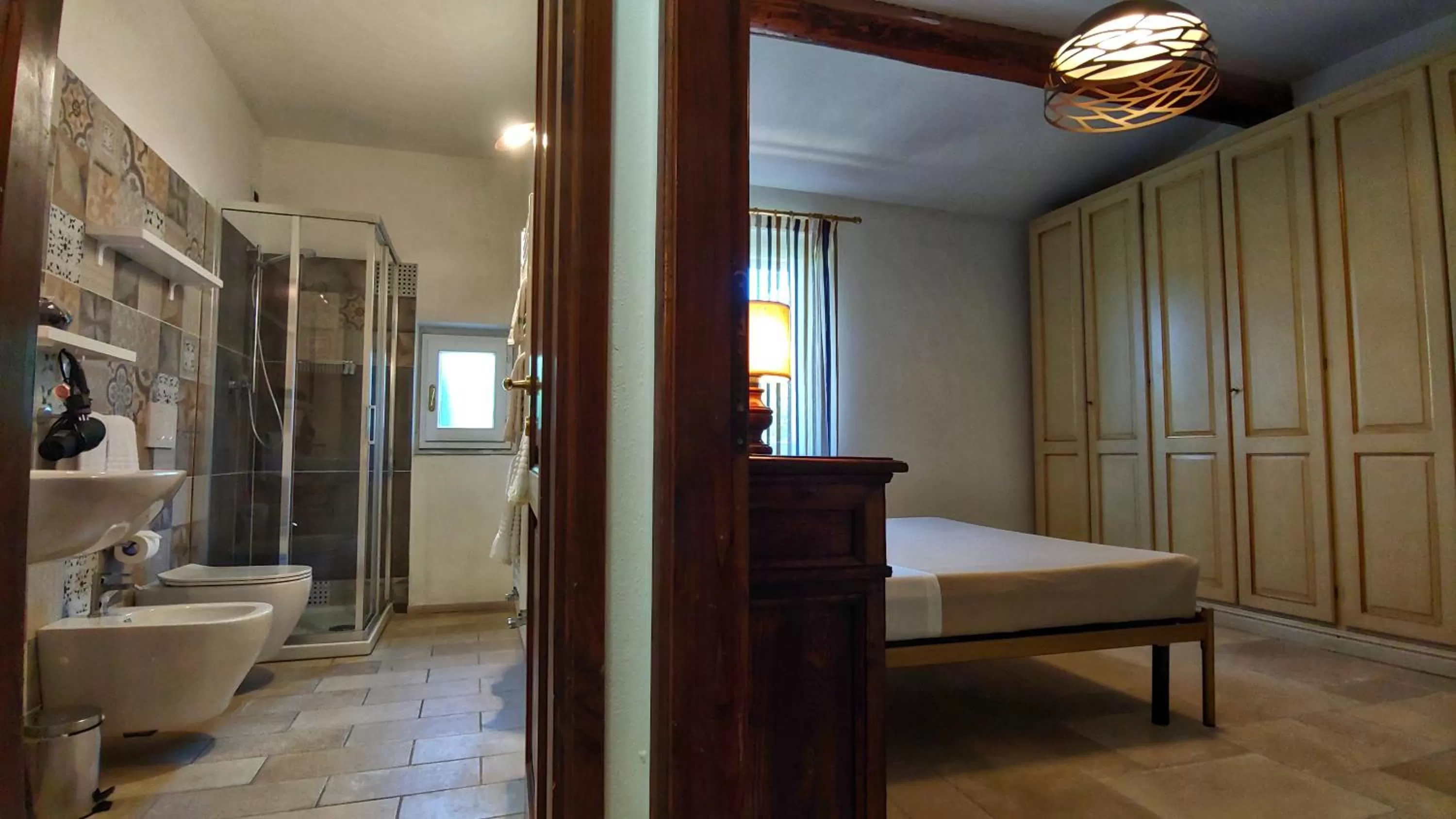 Photo of the whole room, Bed in Torrebianca Tuscany