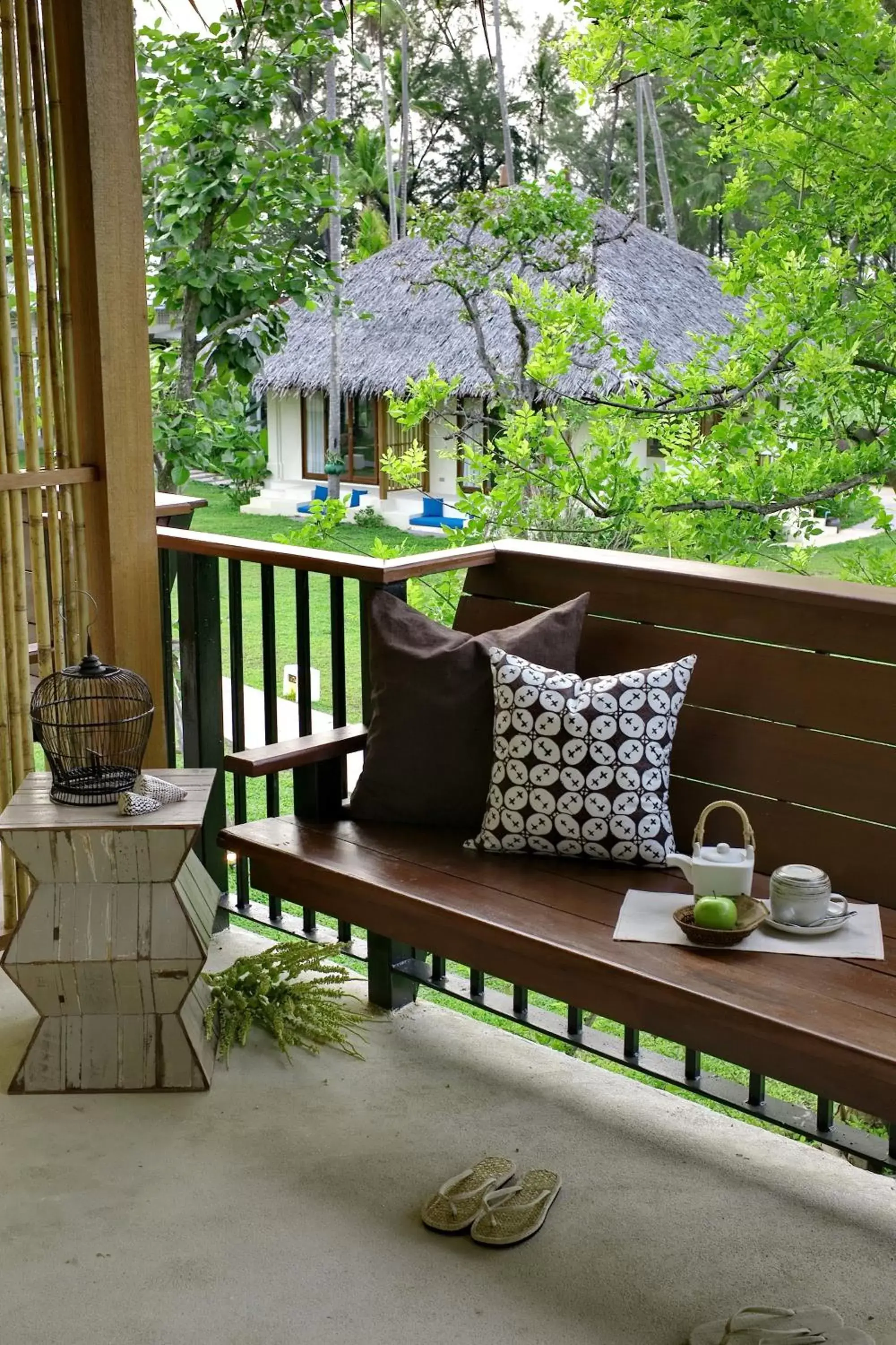 Balcony/Terrace in Bangsak Village - Adults Only - SHA Extra Plus