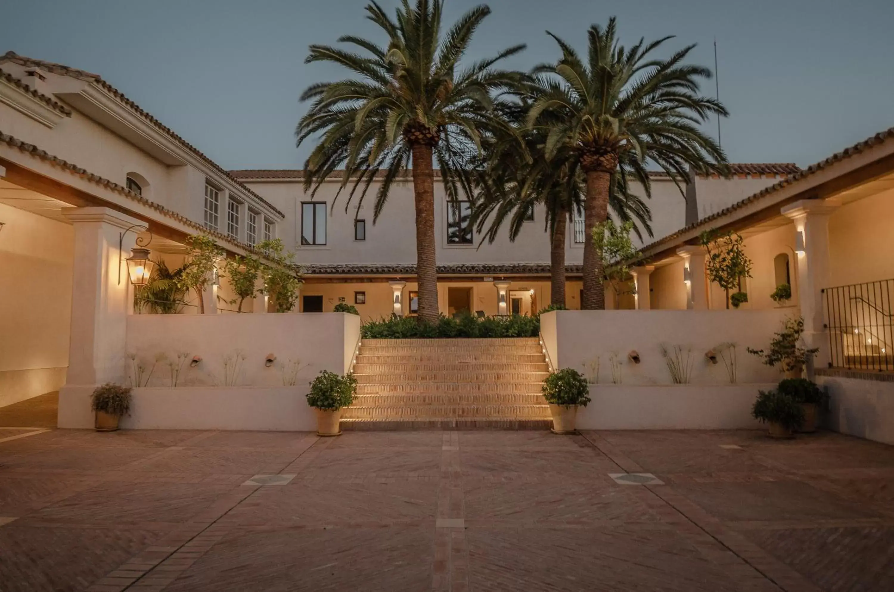 Patio, Property Building in La Dehesa de Don Pedro