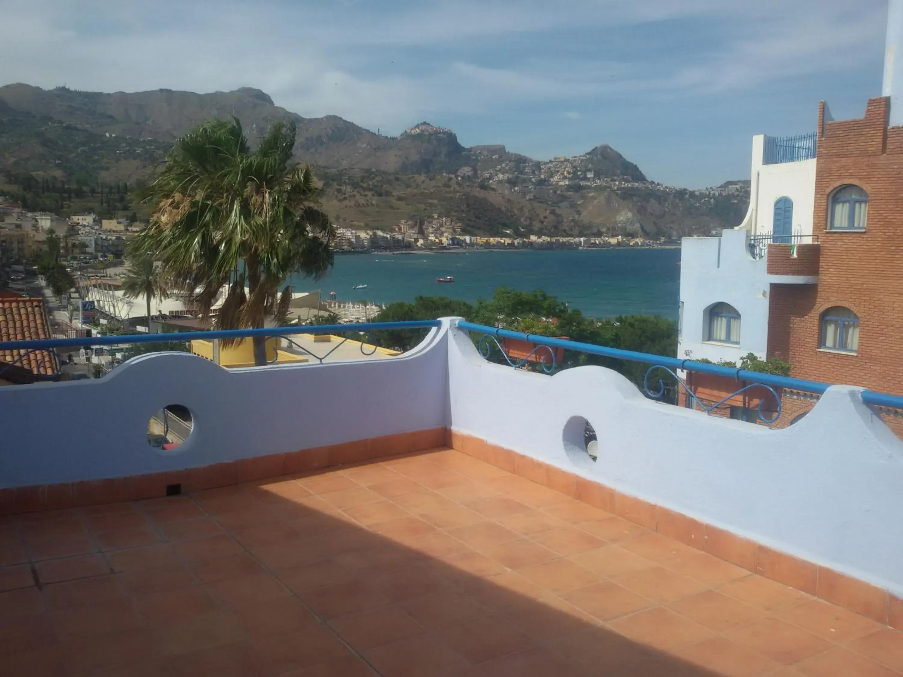 Balcony/Terrace in Villa Athena