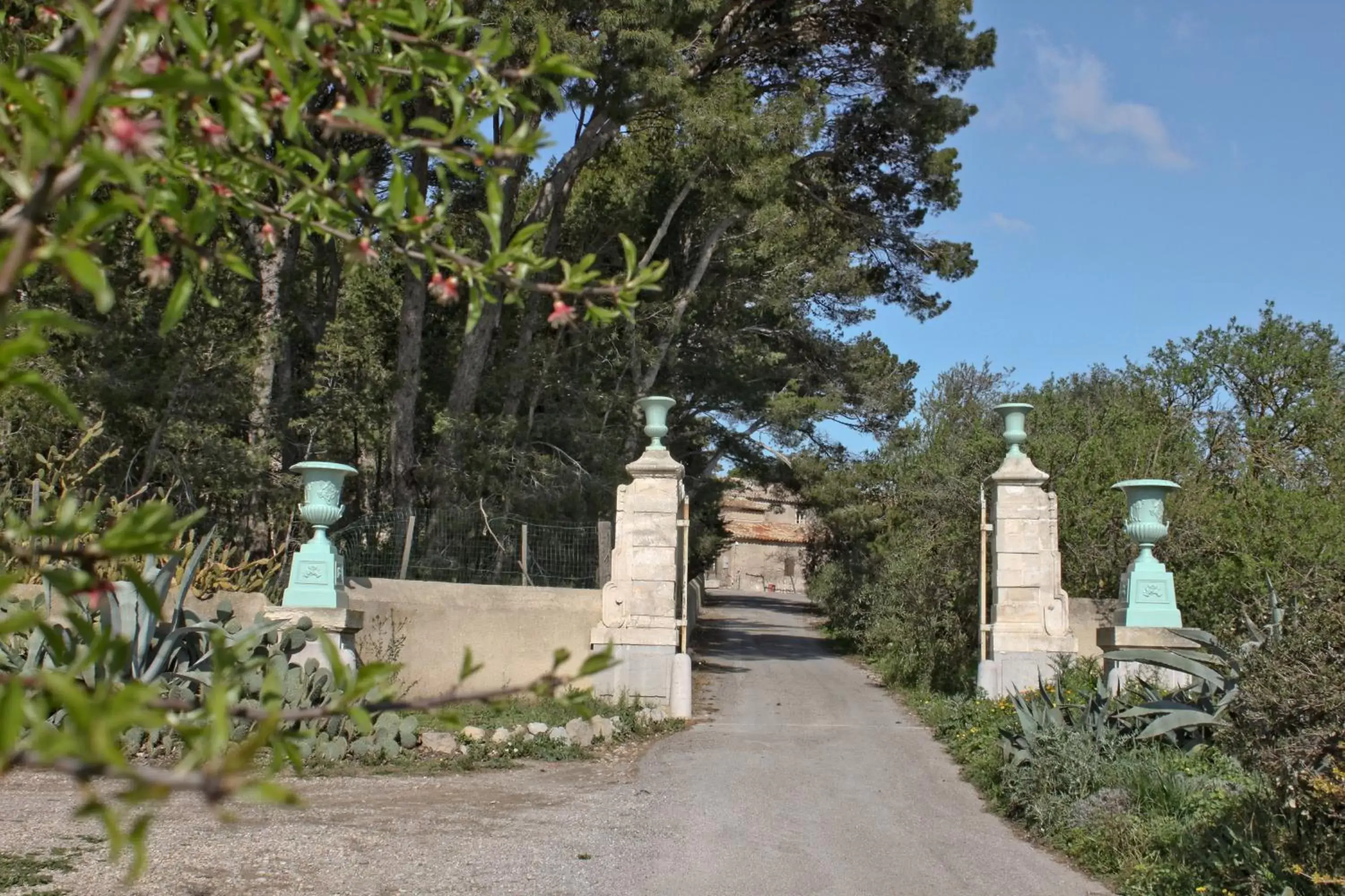 Facade/entrance in Château le Bouïs