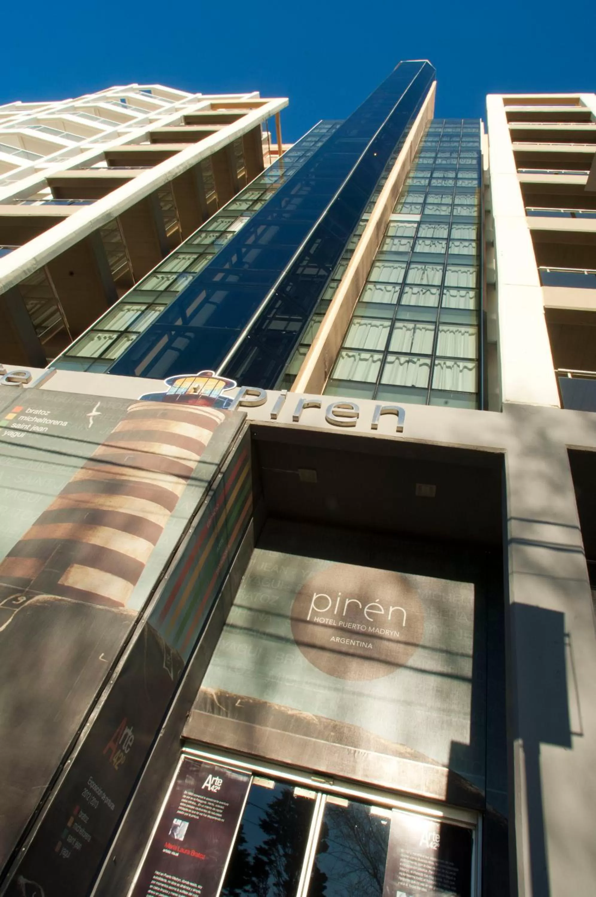 Property building in Hotel Piren