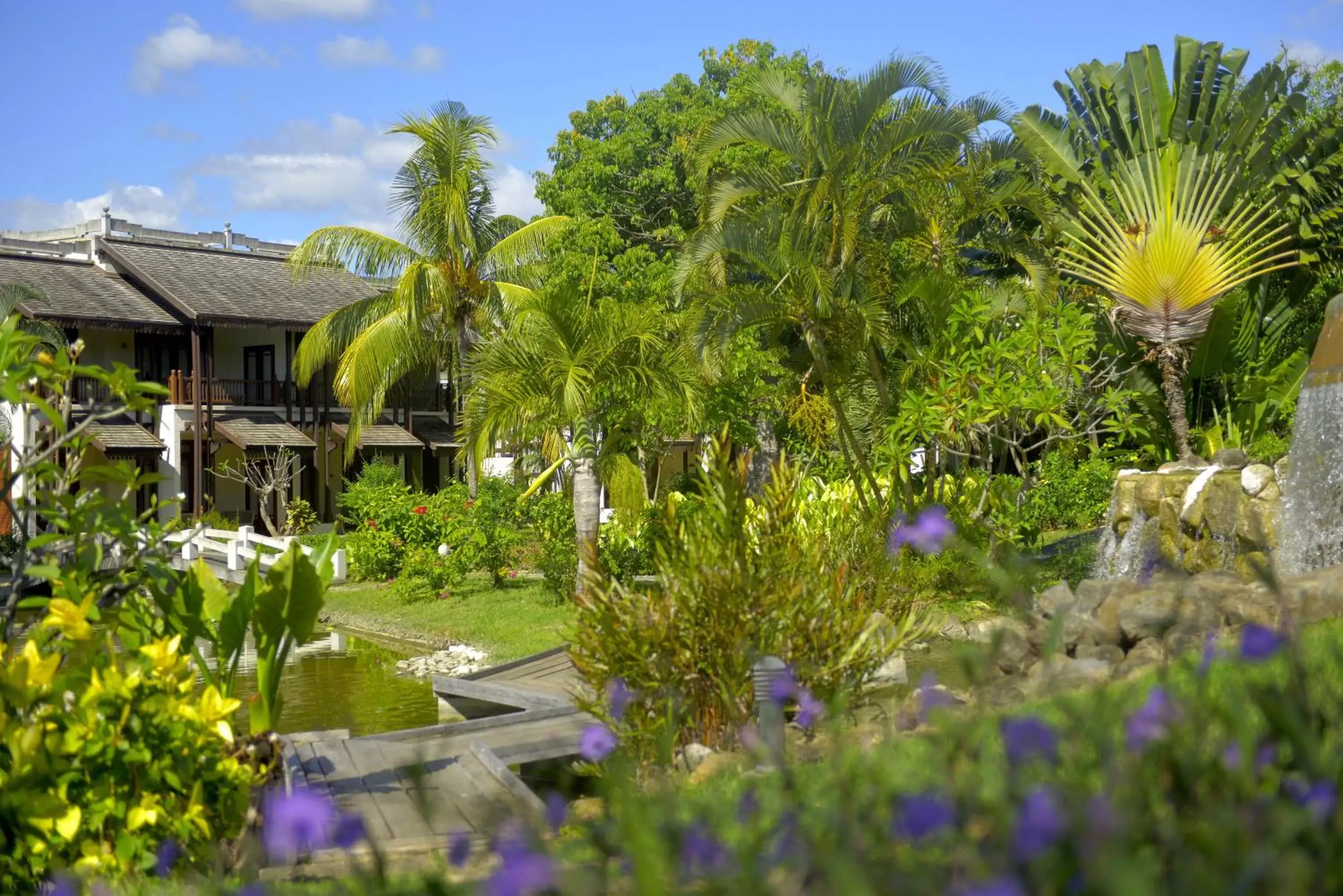 Garden, Property Building in Sofitel Mauritius L'Imperial Resort & Spa