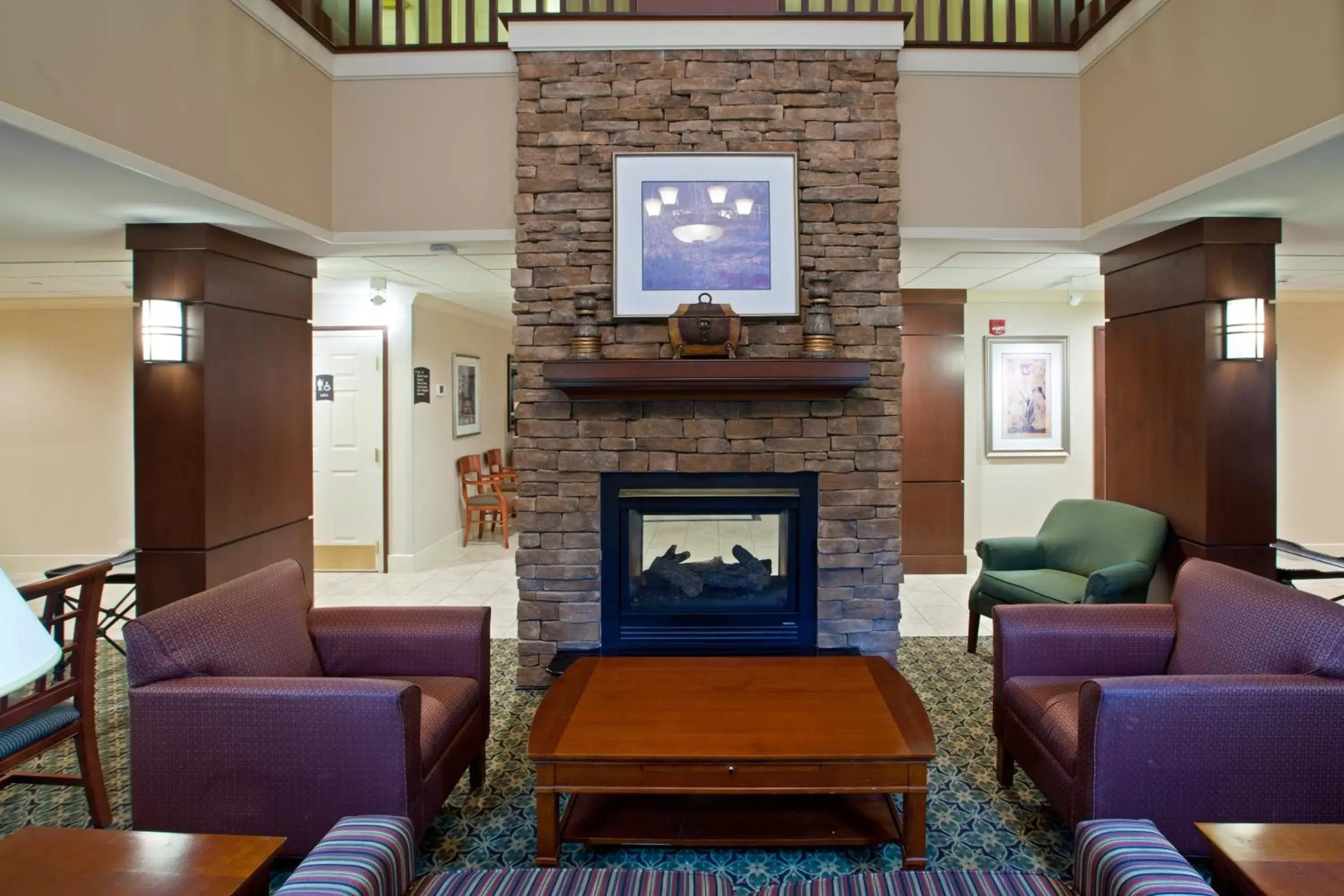 Property building, Seating Area in Staybridge Suites Indianapolis-Airport, an IHG Hotel