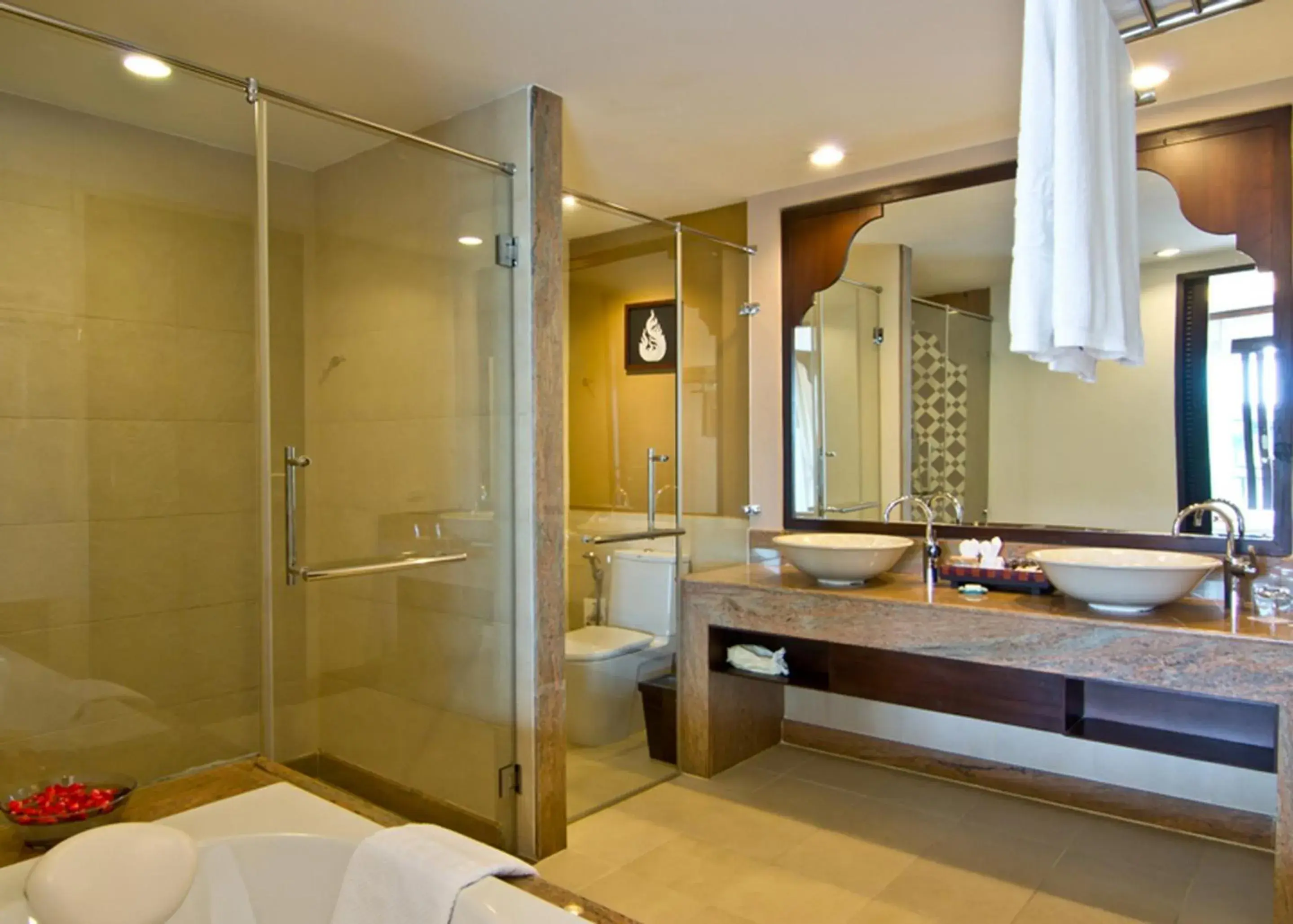 Bathroom in Ravindra Beach Resort & Spa - SHA Extra Plus