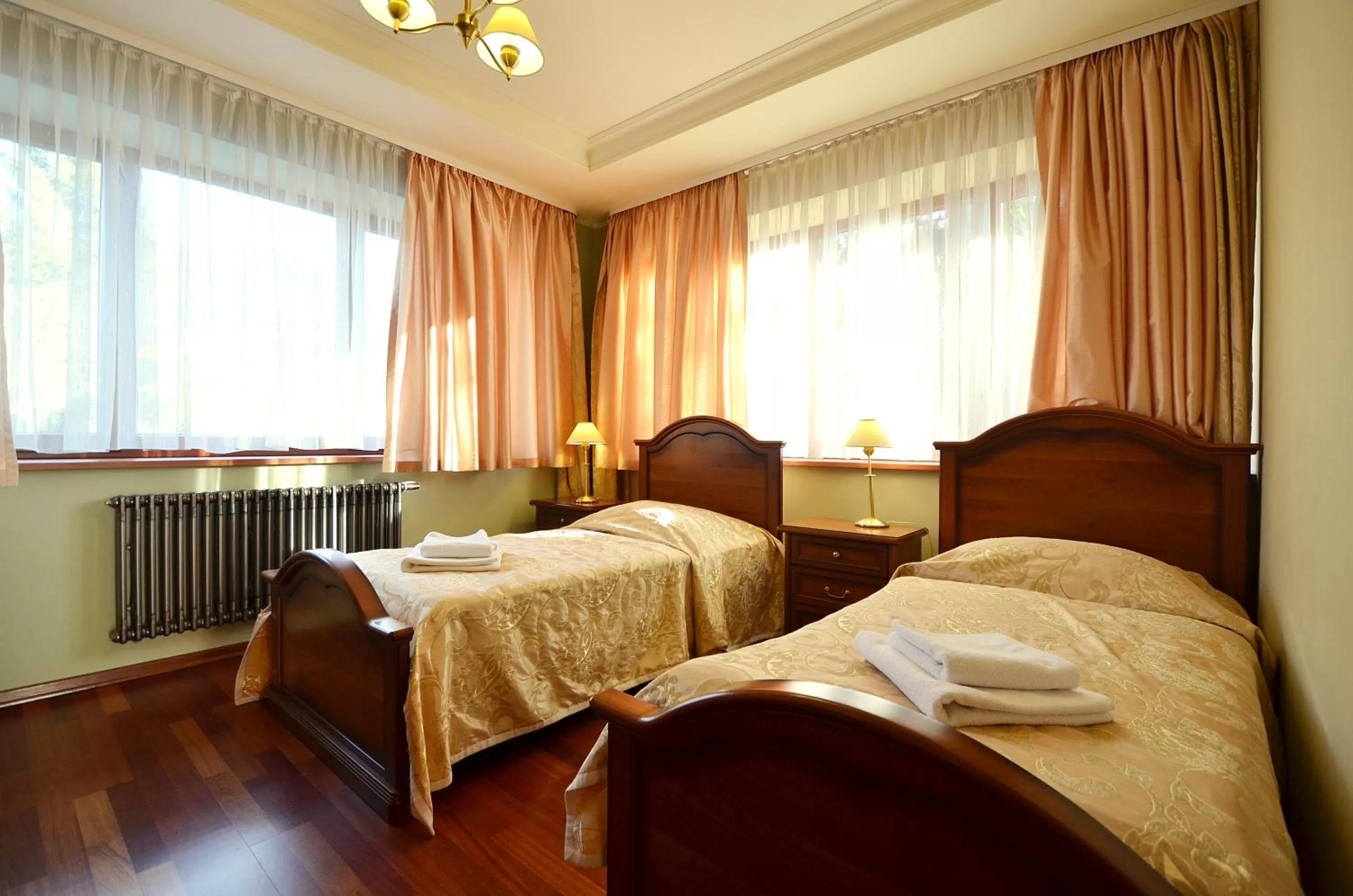 Bed in Pensjonat Nad Rzeką