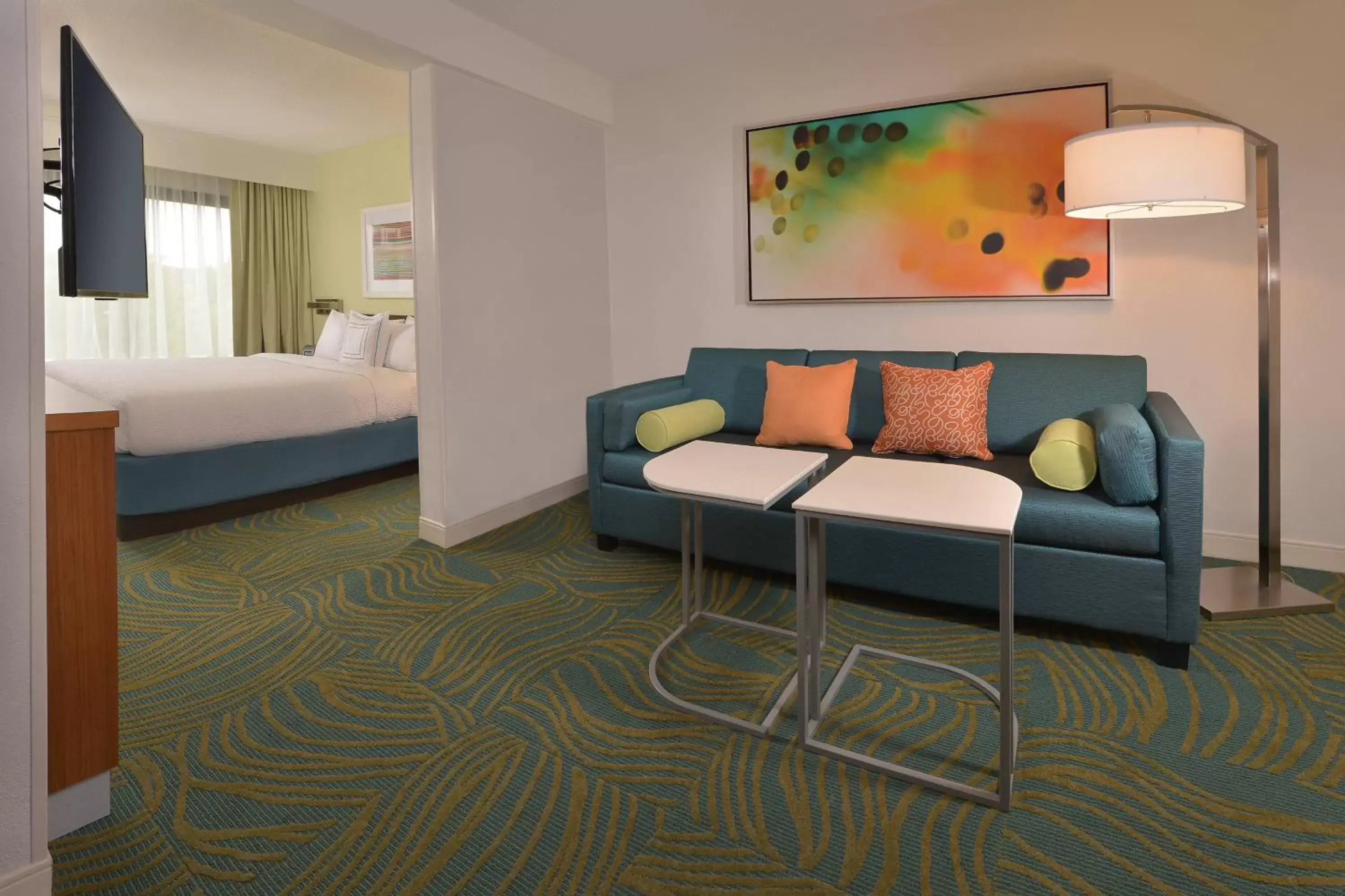 Living room, Seating Area in SpringHill Suites by Marriott Gaithersburg