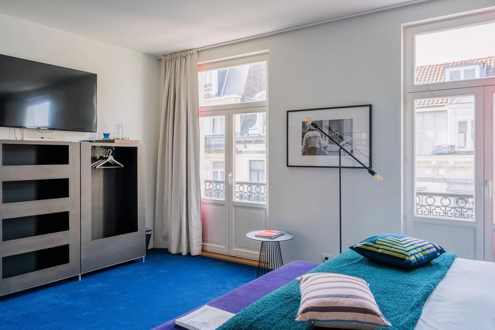 Bed in Smartflats - Pacific Brussels