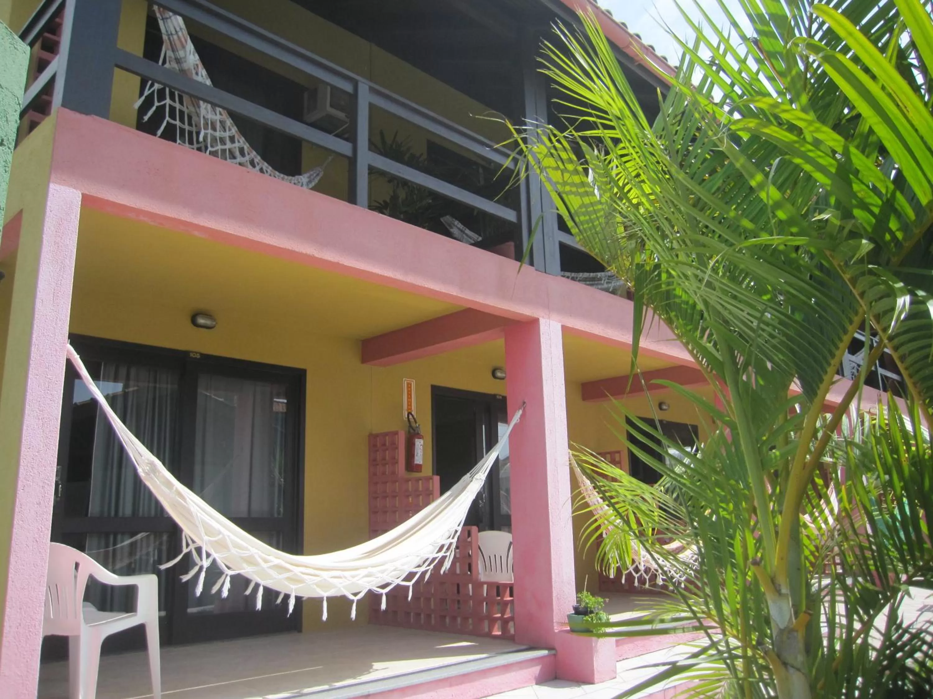 Balcony/Terrace in Pousada Vento Sul