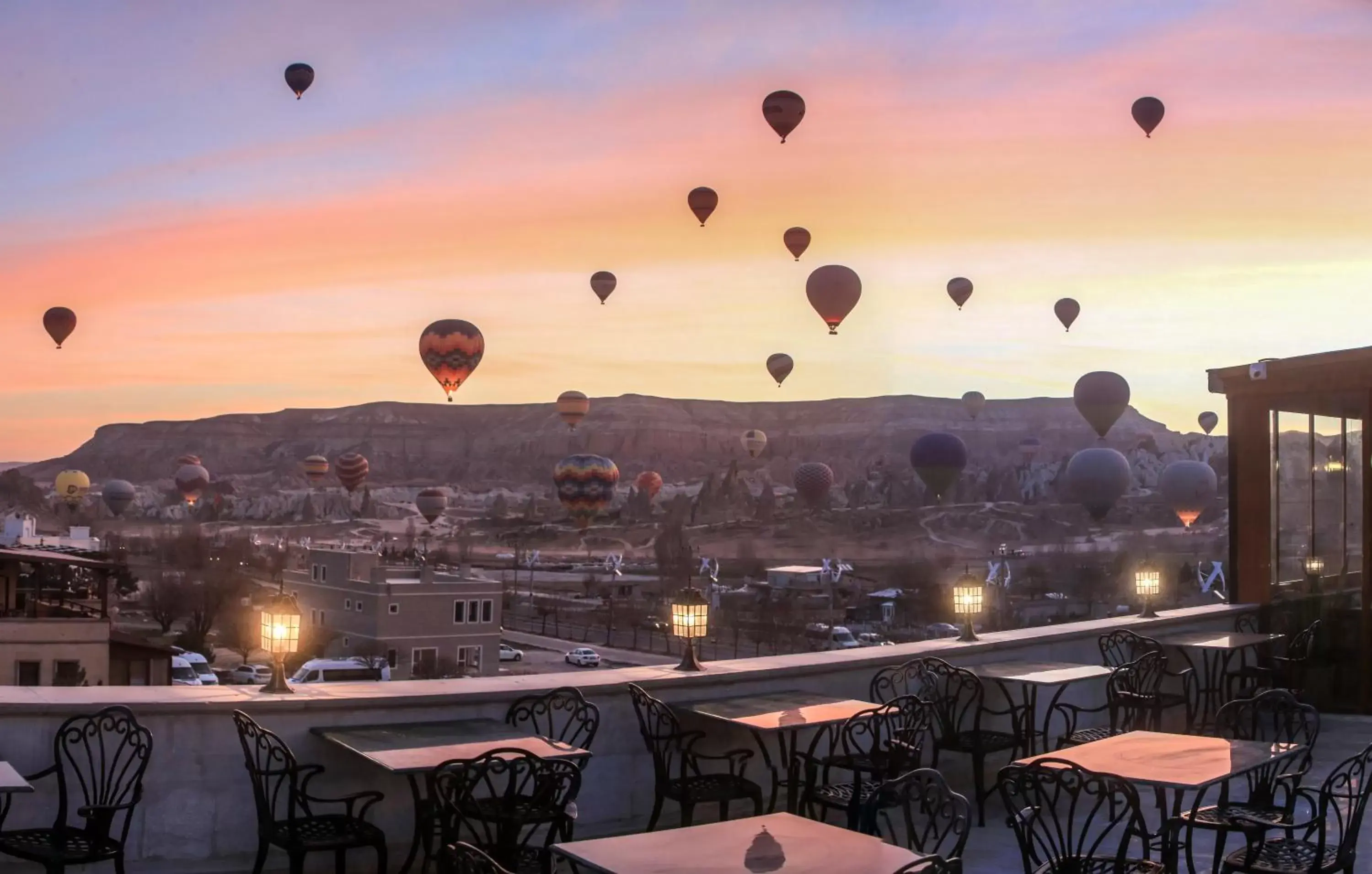 View (from property/room), Sunrise/Sunset in Caravanserai Inn Hotel