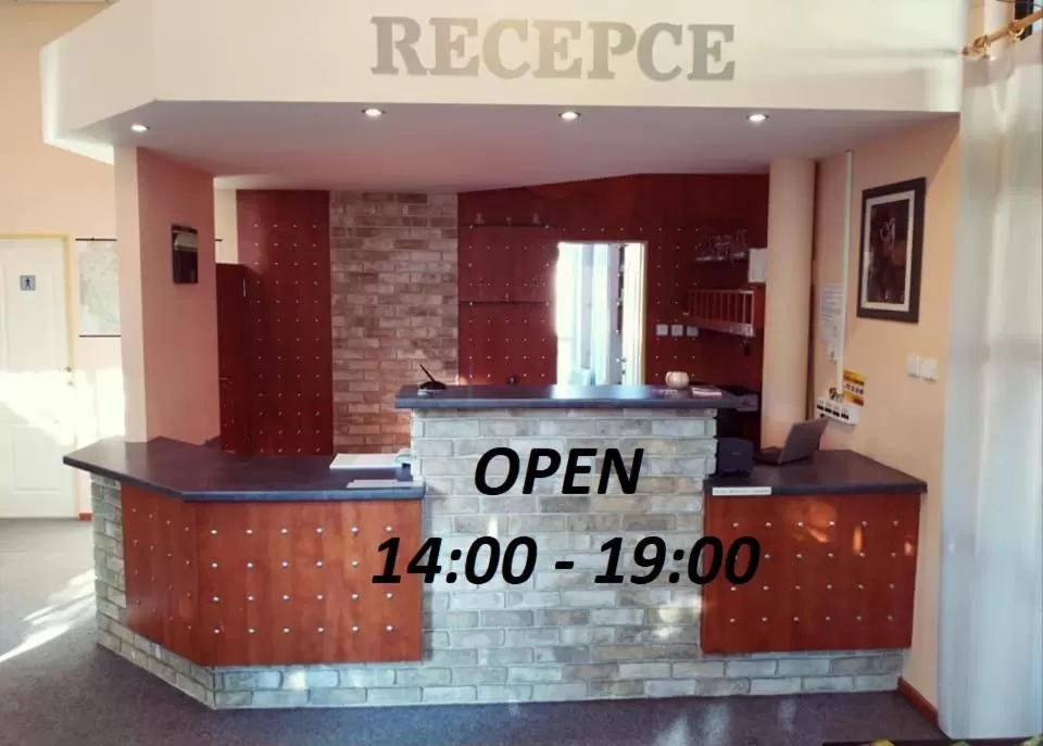 Lobby or reception in Motel Vega