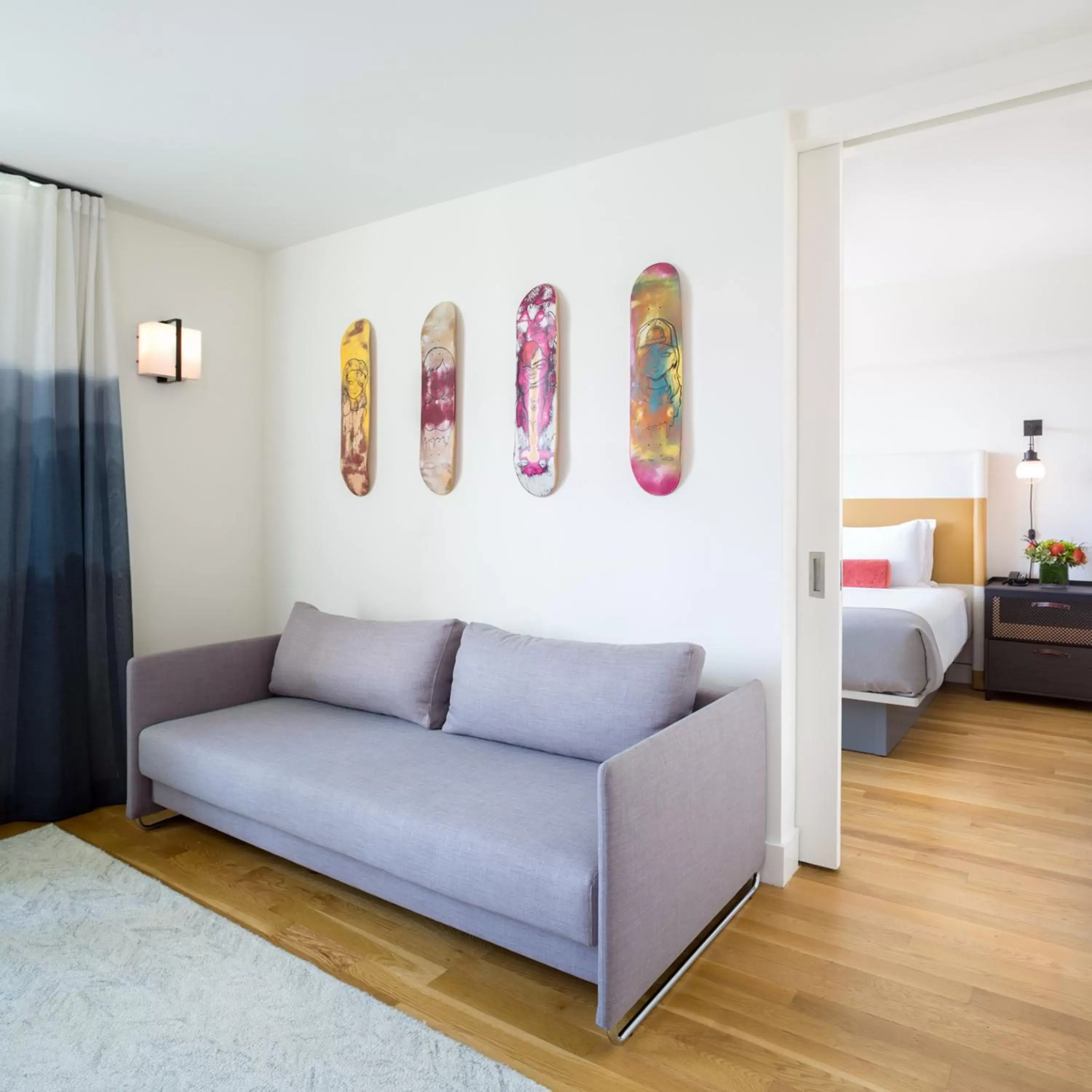 Photo of the whole room, Bed in Hotel Indigo Lower East Side New York by IHG Photo of the whole room, Bed in Hotel Indigo Lower East Side New York by IHG