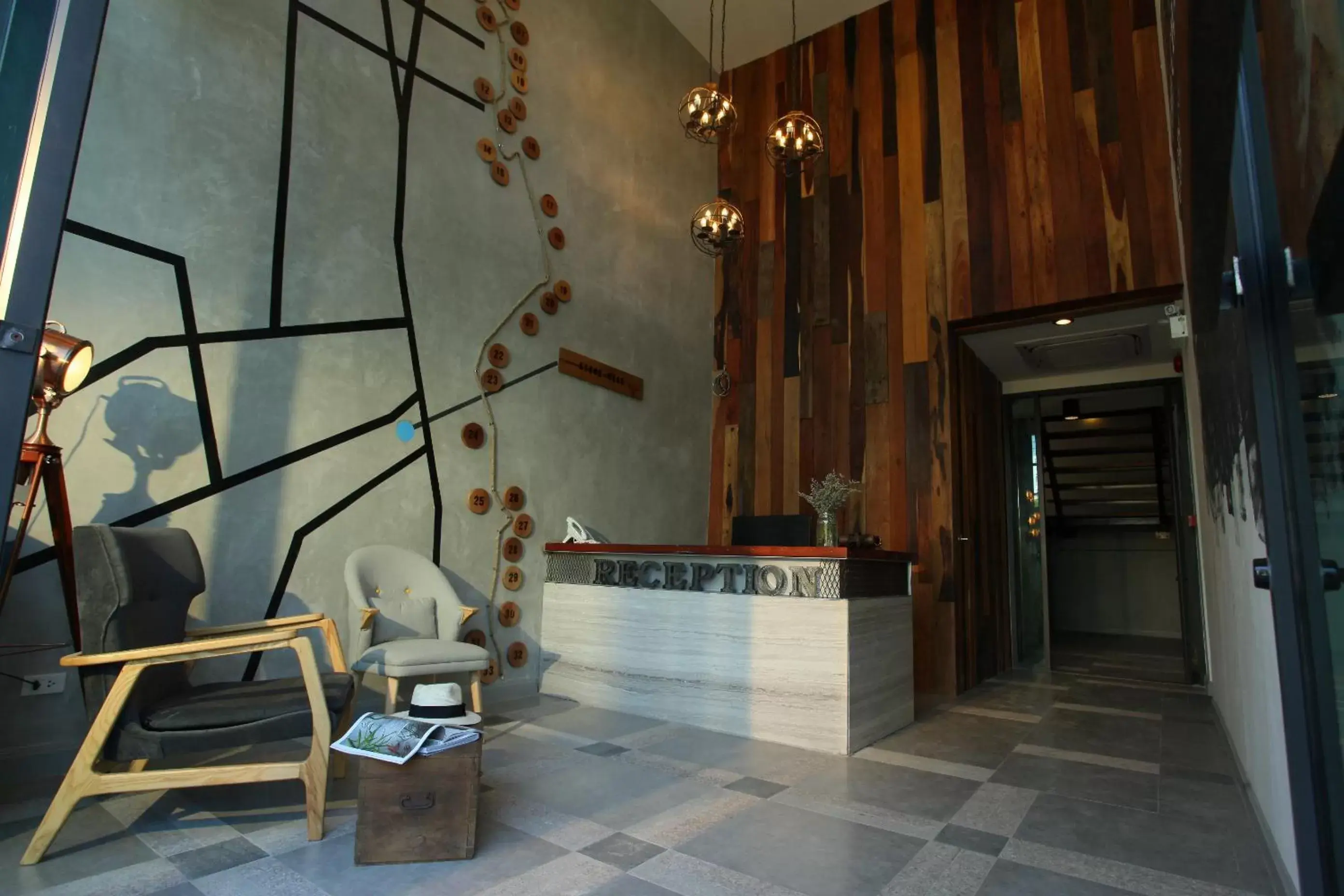 Lobby or reception in Stone Head Hua Hin Lobby or reception in Stone Head Hua Hin