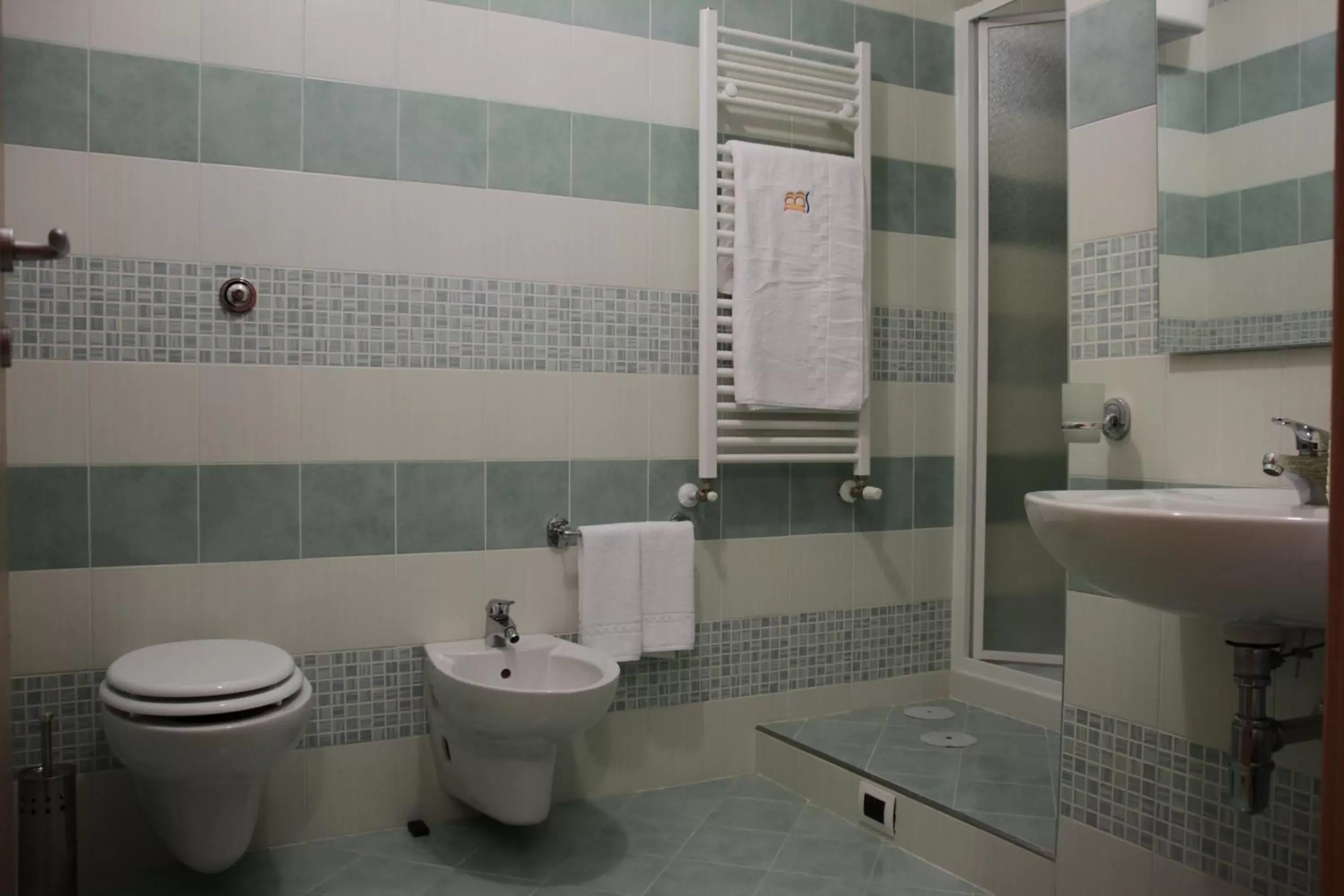Bathroom in Bovio Modern Suite