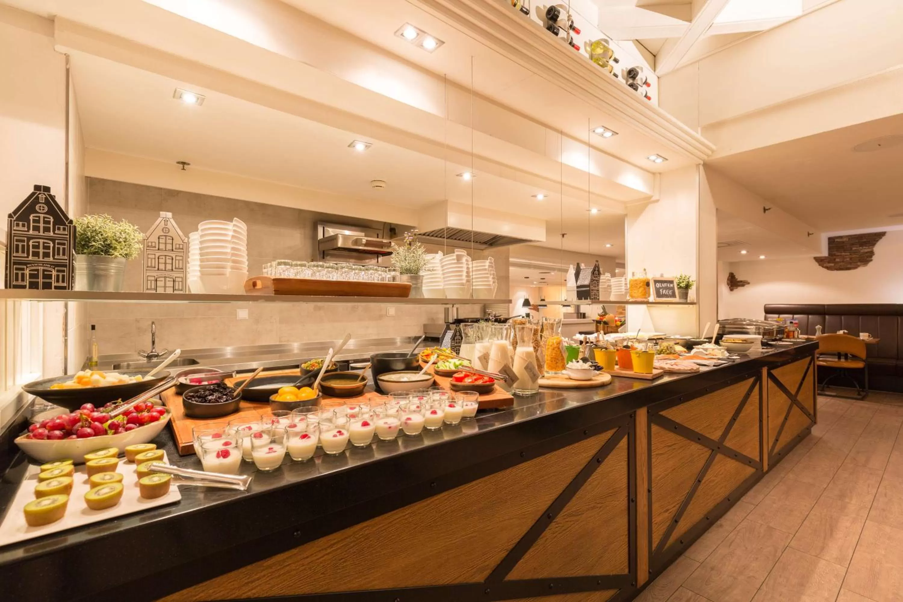 Breakfast in Radisson Blu Hotel, Amsterdam City Center