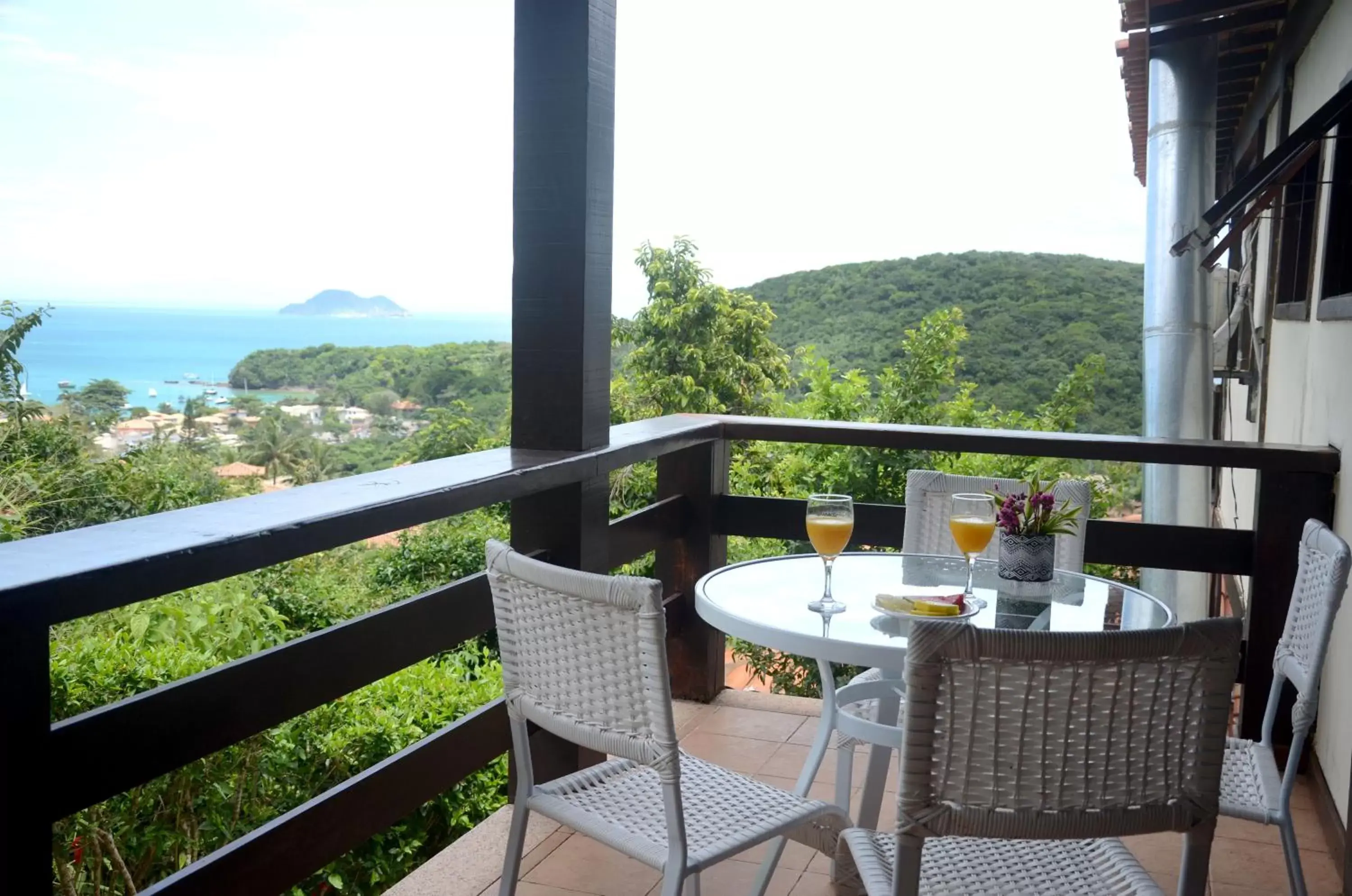 Balcony/Terrace in Ilha Branca Exclusive Hotel