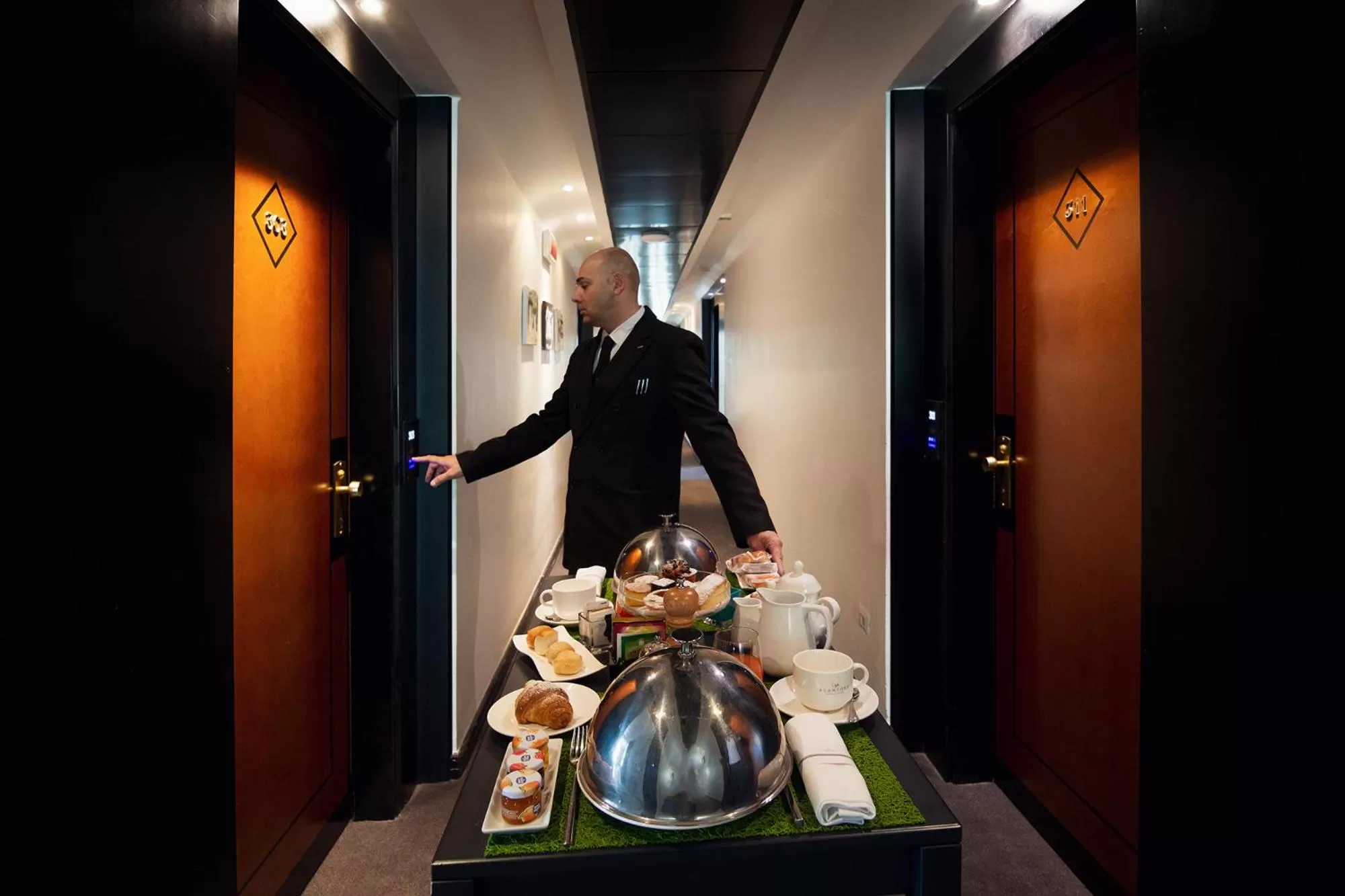 Staff in Mec Paestum Hotel