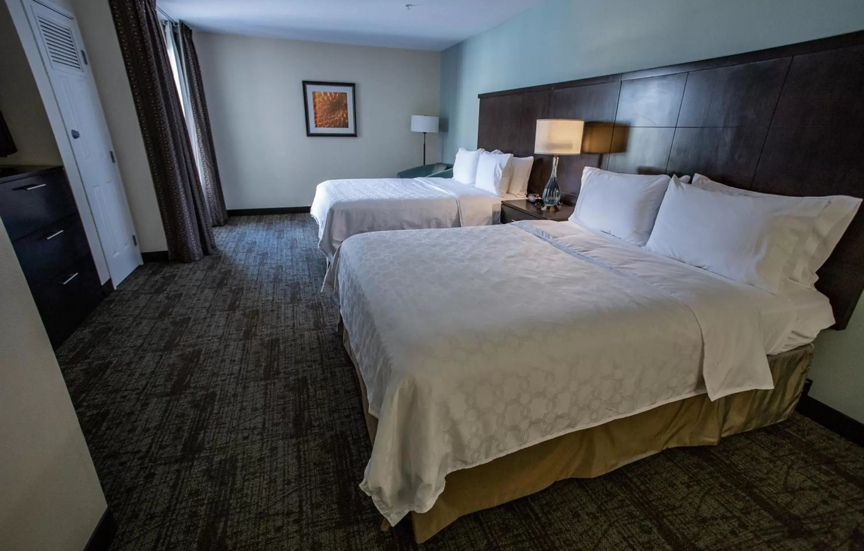 Bed in Staybridge Suites Silicon Valley - Milpitas, an IHG Hotel