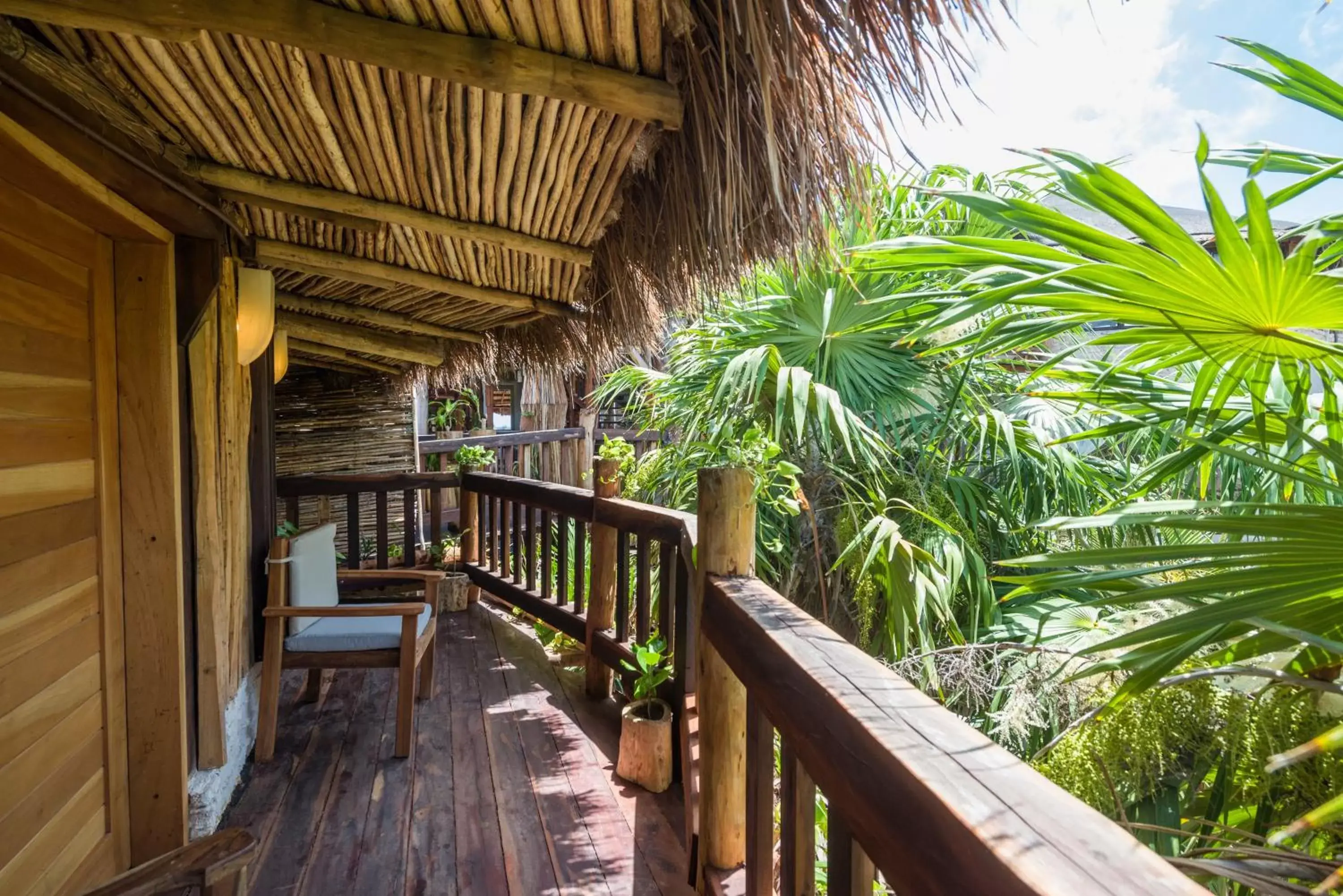 Garden view, Balcony/Terrace in Kanan Tulum - Adults Only