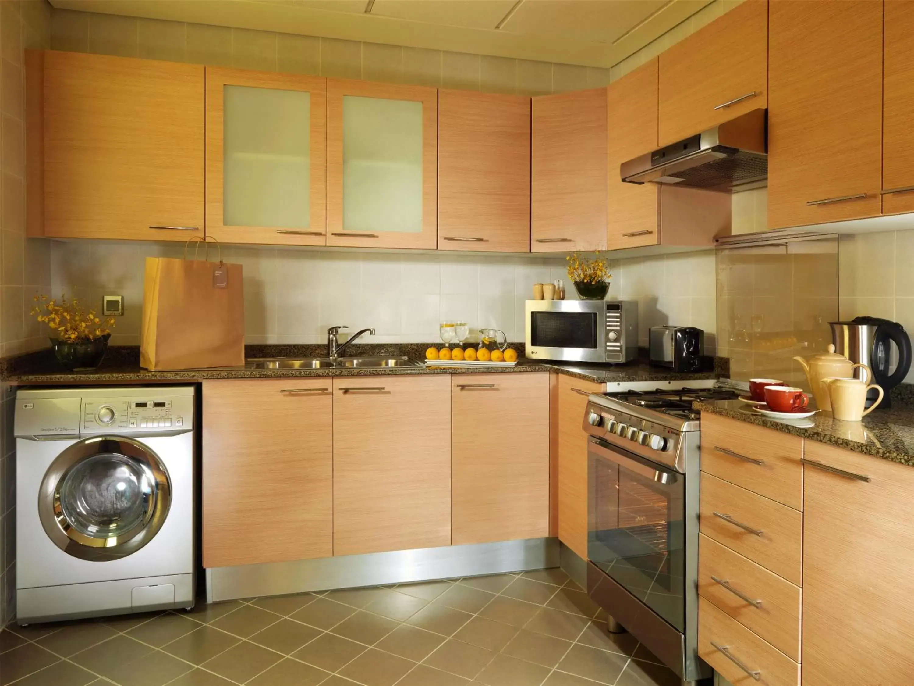 Kitchen or kitchenette, Kitchen/Kitchenette in TIME Ruby Hotel Apartment