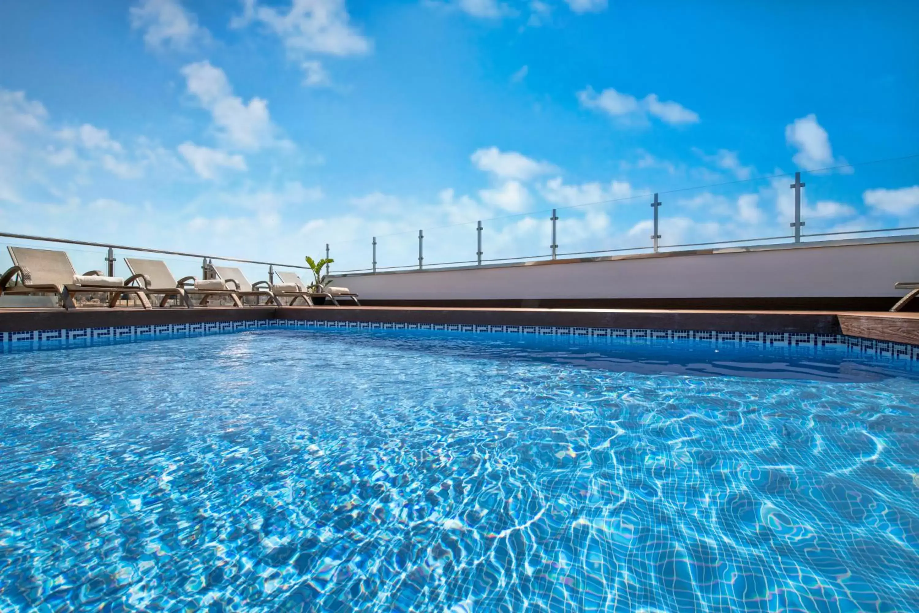 Swimming Pool in Salles Hotel Málaga Centro